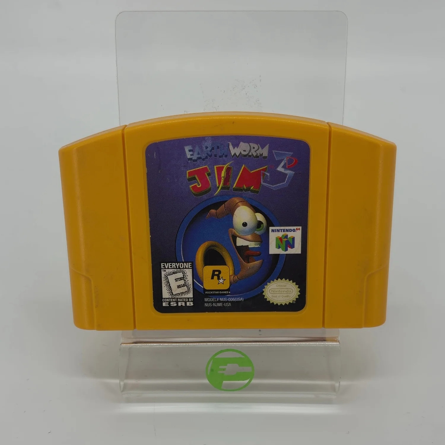 Earthworm Jim 3D (Nintendo 64 N64, 1999)