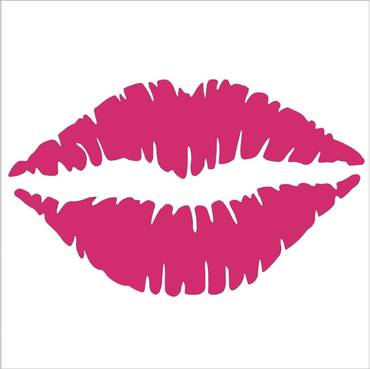 Sunset Graphics & Decals Kiss Mark Lips Car Decal Sticker Vinyl | Cars Trucks...