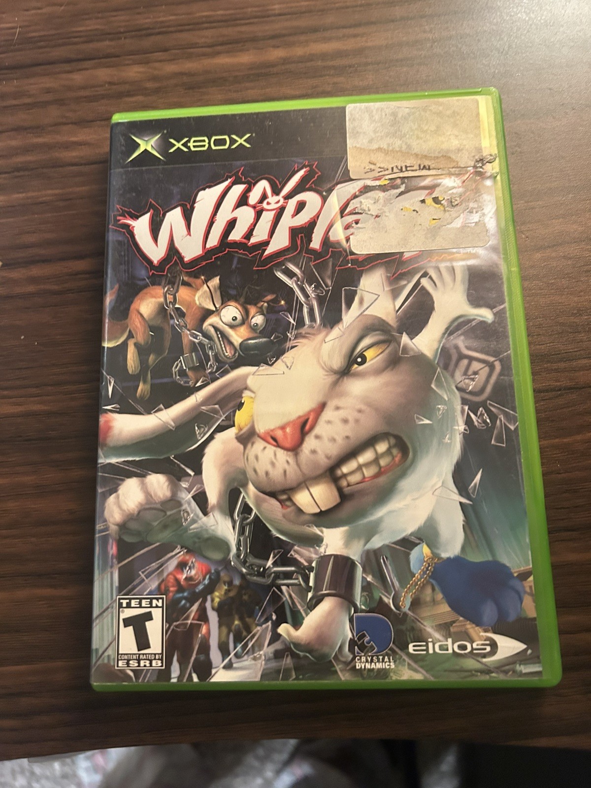 Whiplash (Microsoft Xbox, 2003) Complete CIB W/ Manual Clean Disc