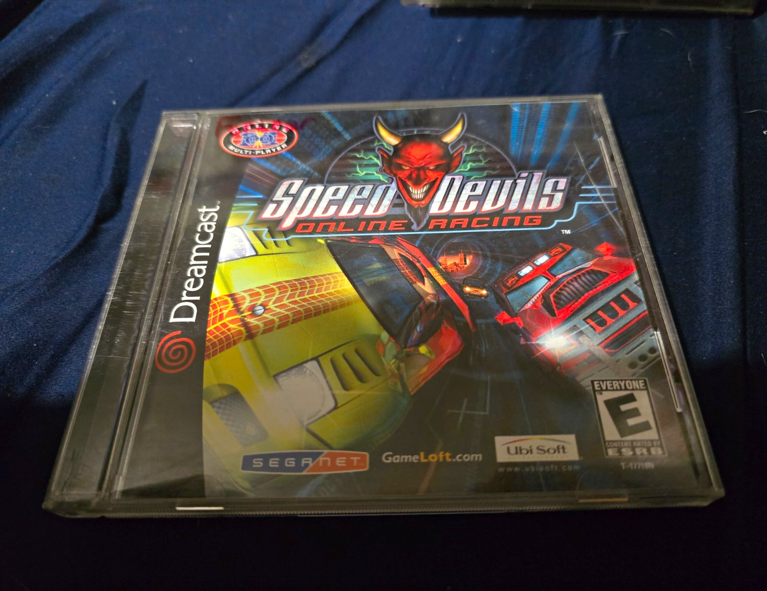 Speed Devils Online Racing (Sega Dreamcast) Online Manual Case Disc
