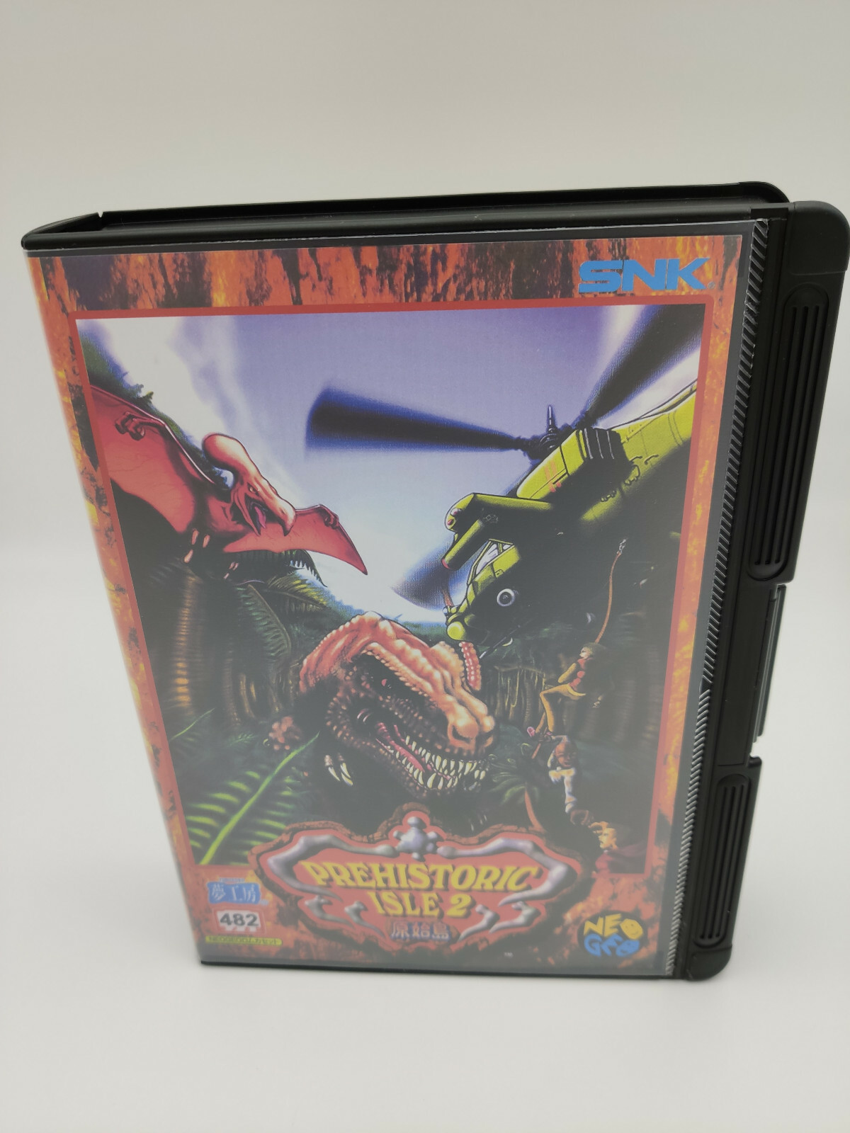 Best3dCasesshop Snap Lock Case+ Insert Prehistoric Isle 2 Neo Geo Aes No Brand