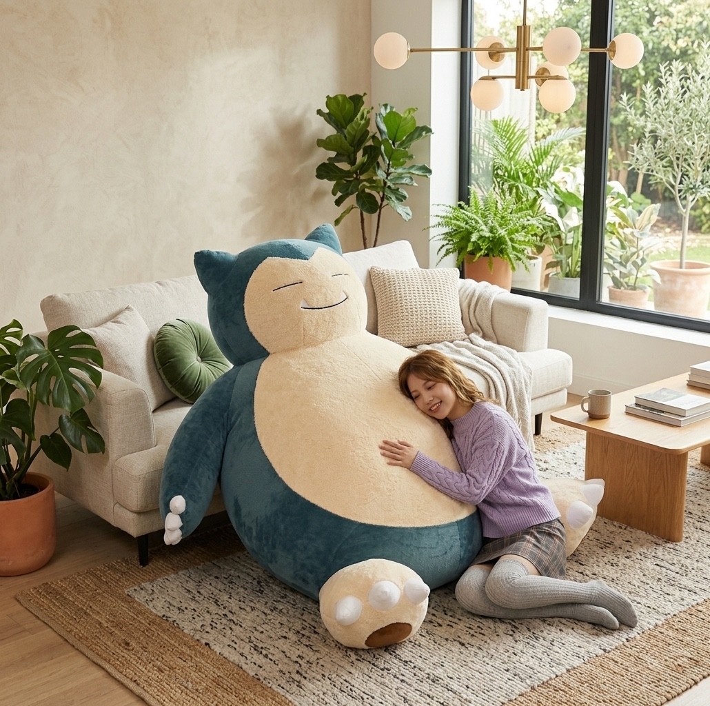 Giant  160 cm Snorlax Pokemon plush