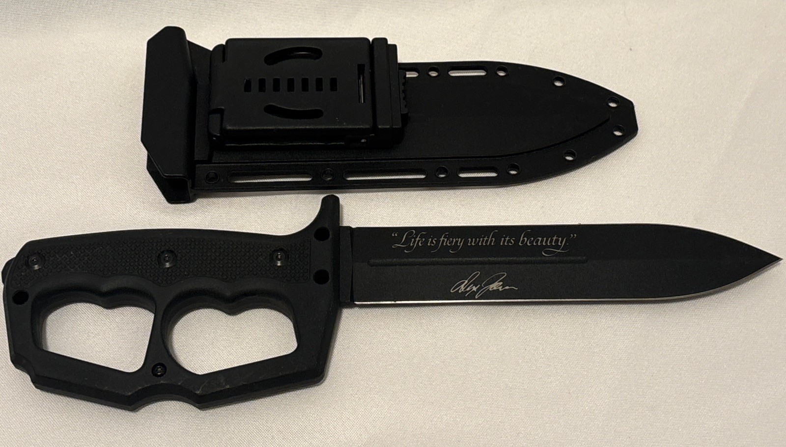 Alex Jones Dagger & Black Sheath Info Wars Bombshell No longer produced