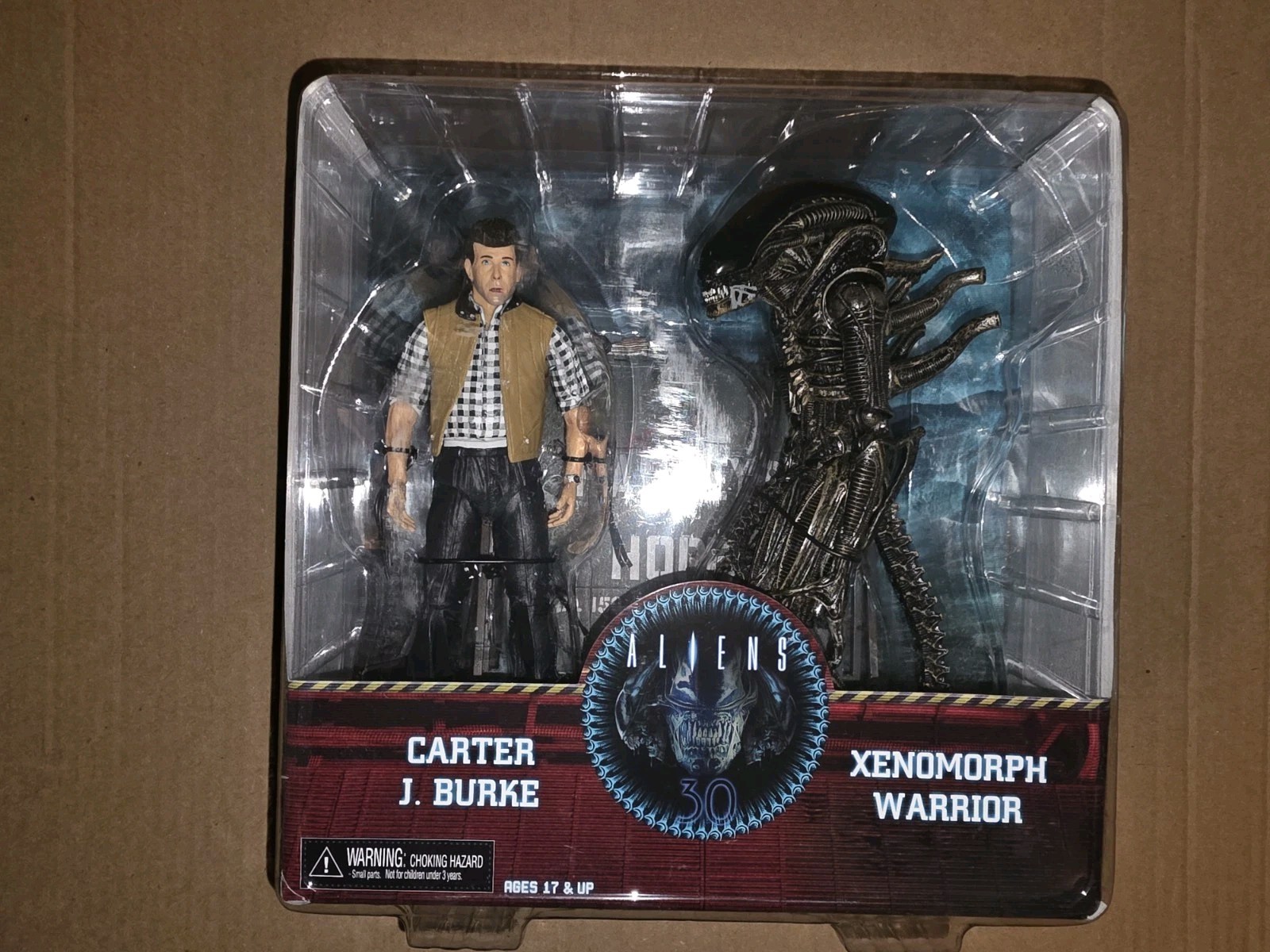 NECA Aliens Hadley's Hope Carter J. Burke & Concept Xenomorph Warrior 7