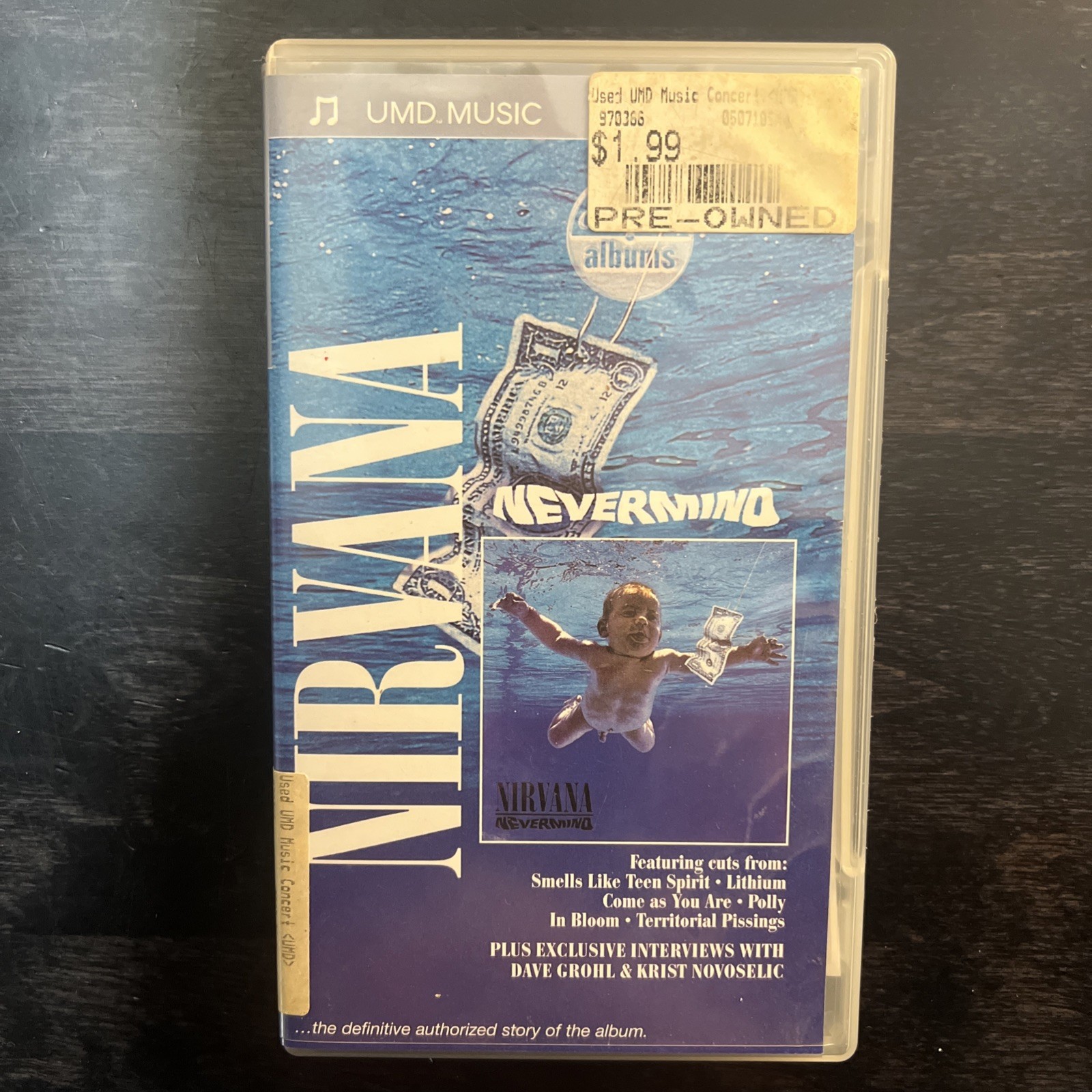 Nirvana Nevermind PSP