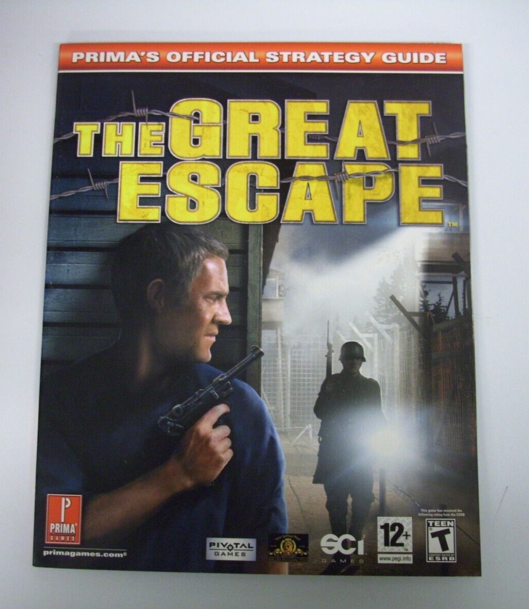 The Great Escape Prima Official Strategy Guide PC PS2 Xbox Pivotal