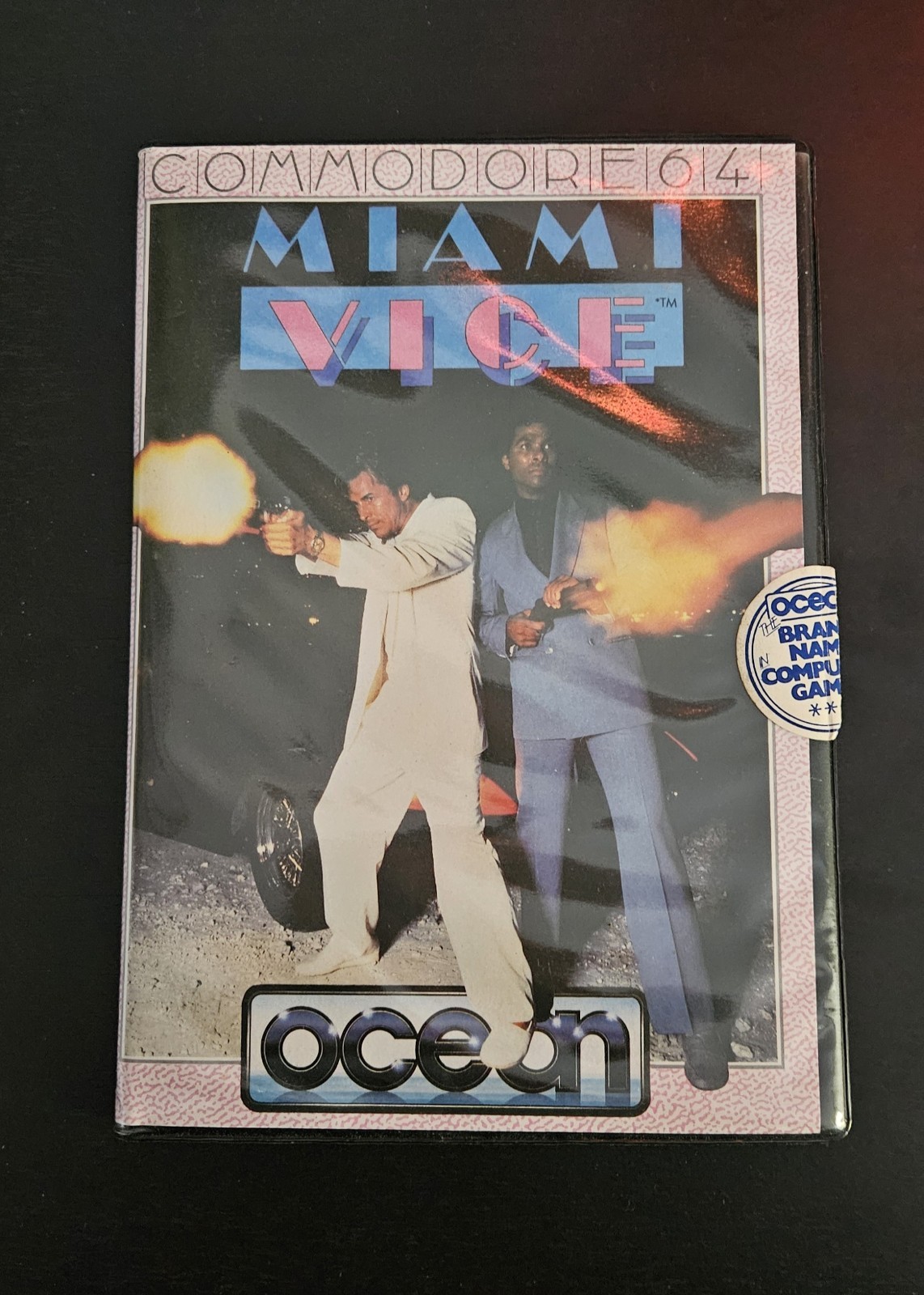CBM commodore 64 Disk game disc C64 game disc MIAMI VICE by OCEAN 1986