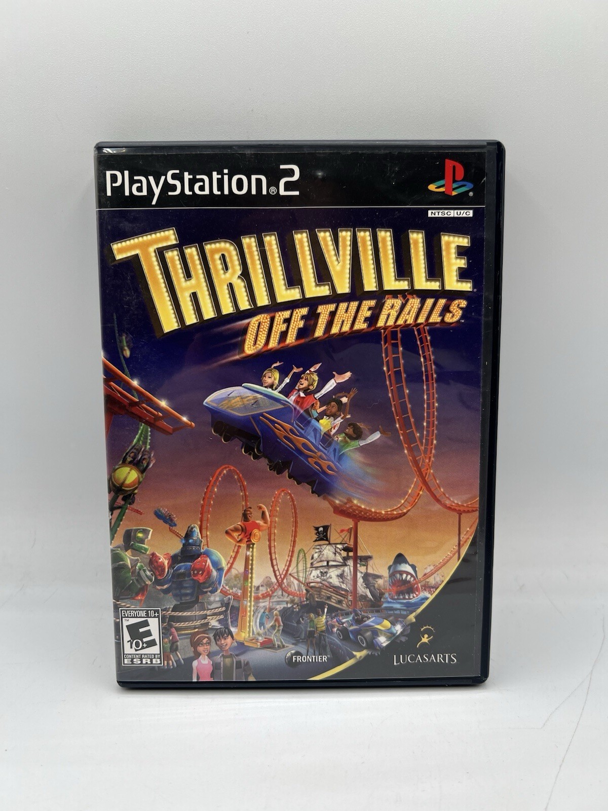Thrillville Off the Rails PS2 PlayStation 2 Complete CIB