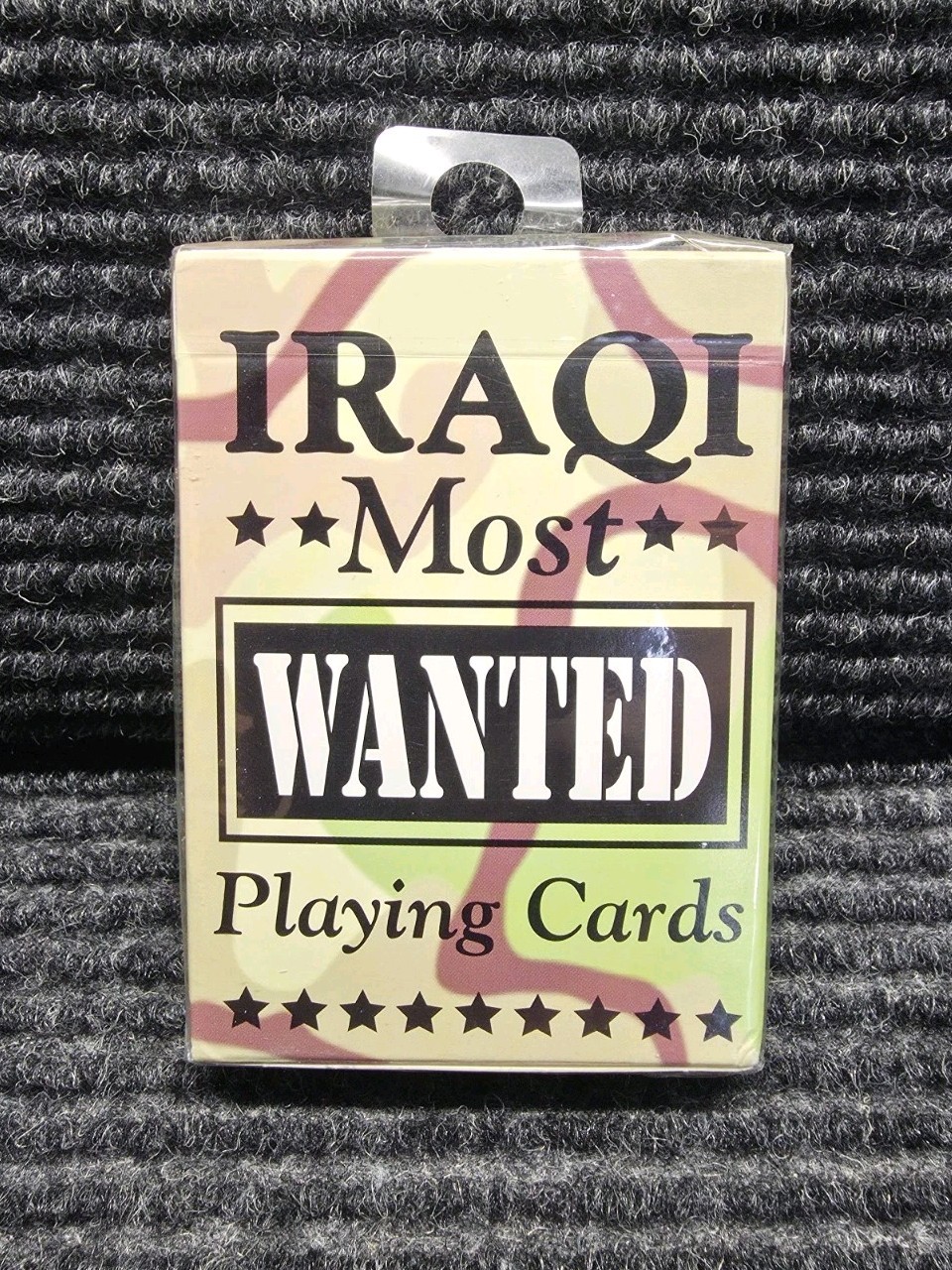 2003 Iraqi Most Wanted Playing Cards Bicycle Hoyle USA Made New Sealed
