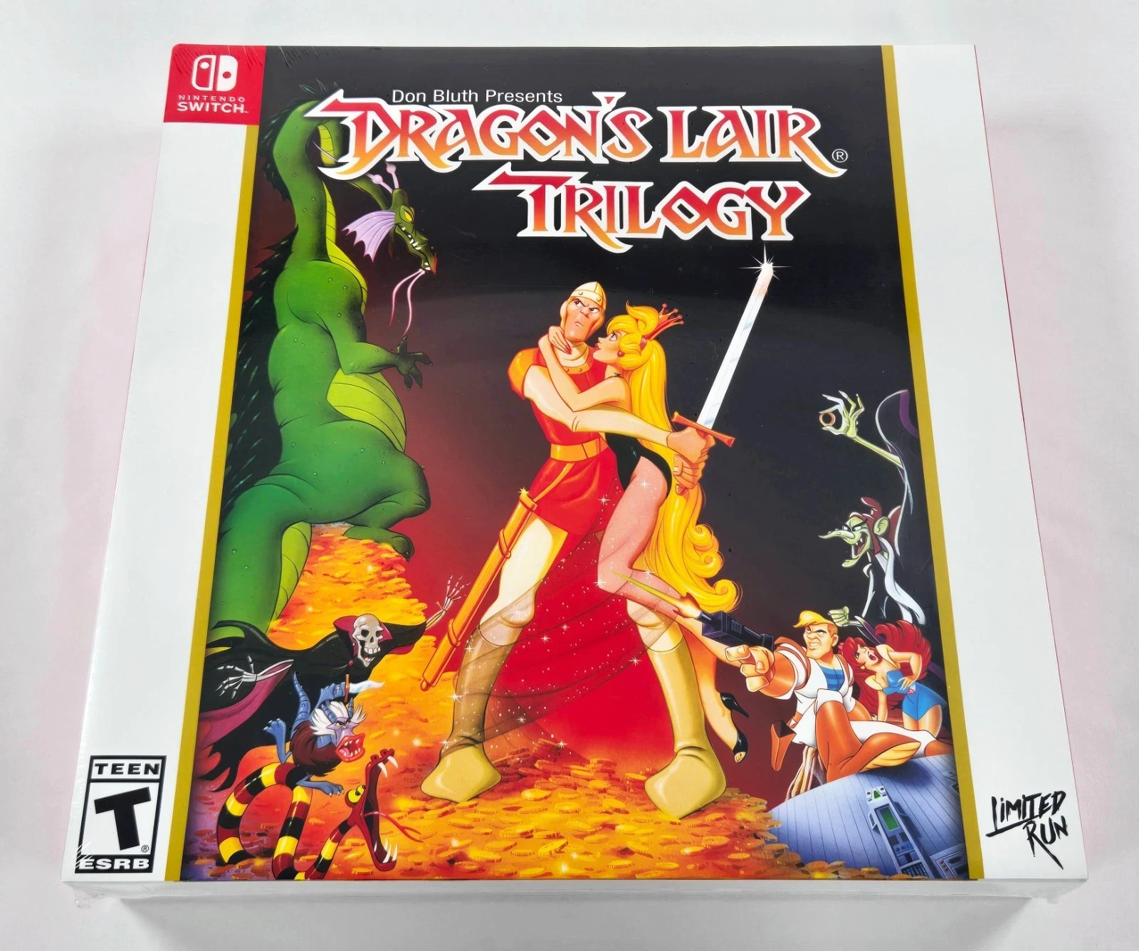Dragon's Lair Trilogy Collector's Edition Nintendo Switch 2019 Limited Run #036