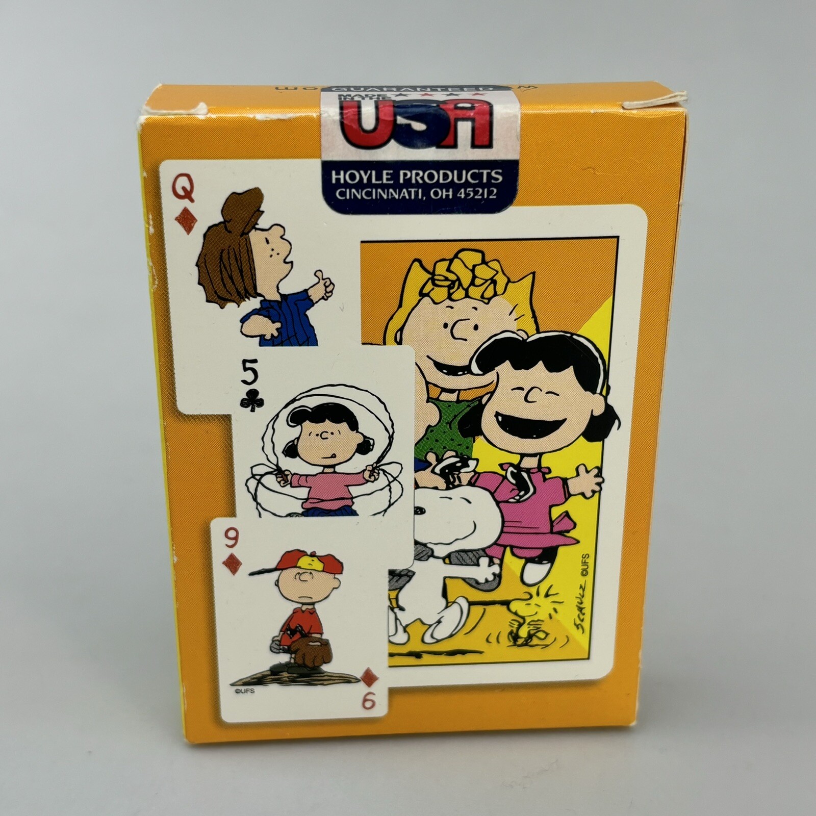 New Sealed Hoyle Peanuts Playing Cards  2004 SEALED #6840 Made In USA Snoopy