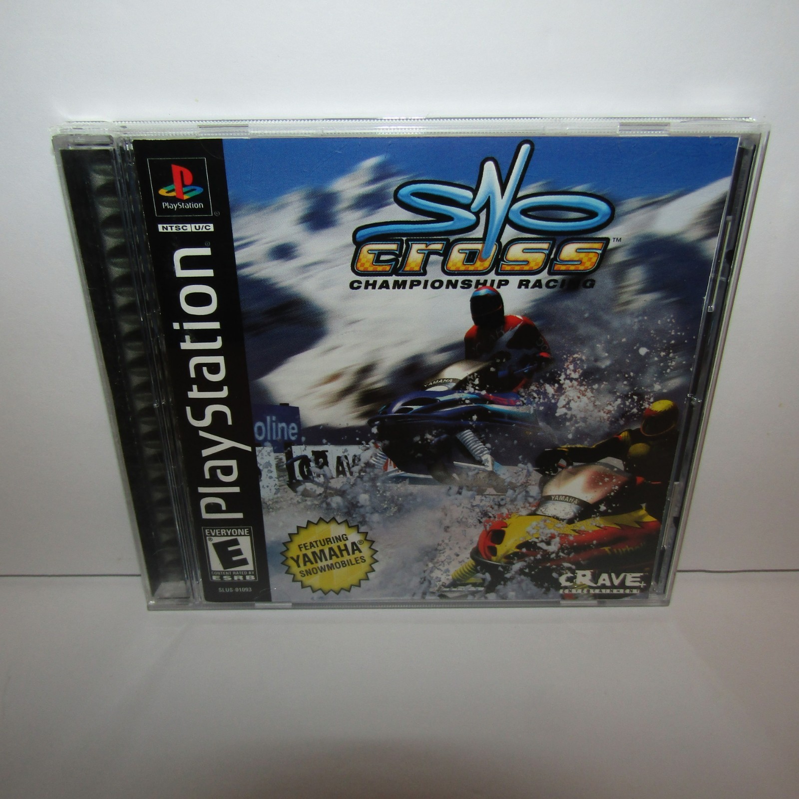 Sno-Cross Championship Racing Sony Playstation 1 PS1 Video Game Tested & Working