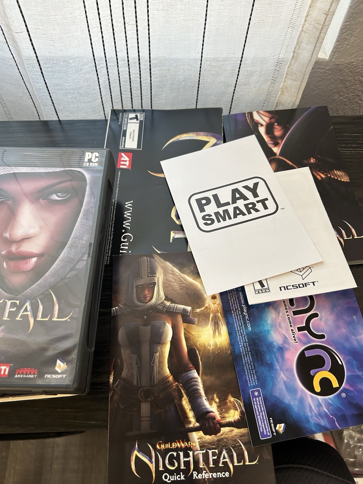 Guild Wars - Nightfall (PC CD ROM)➡️CIB Complete  Tested Excellent Fast Free