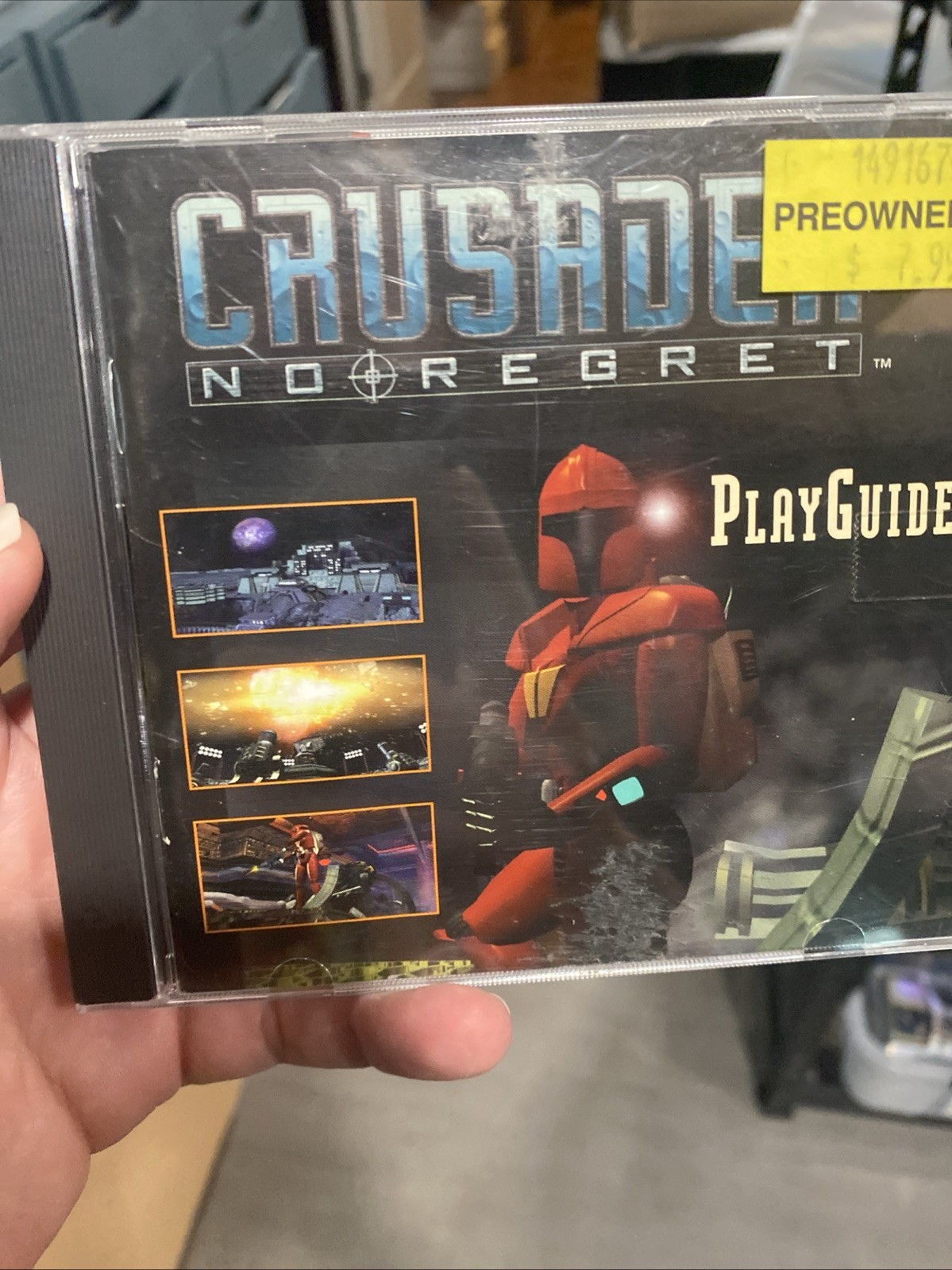 Crusader: No Regret PC Game with Case and Play Guide - Origin 1996 RARE OOP