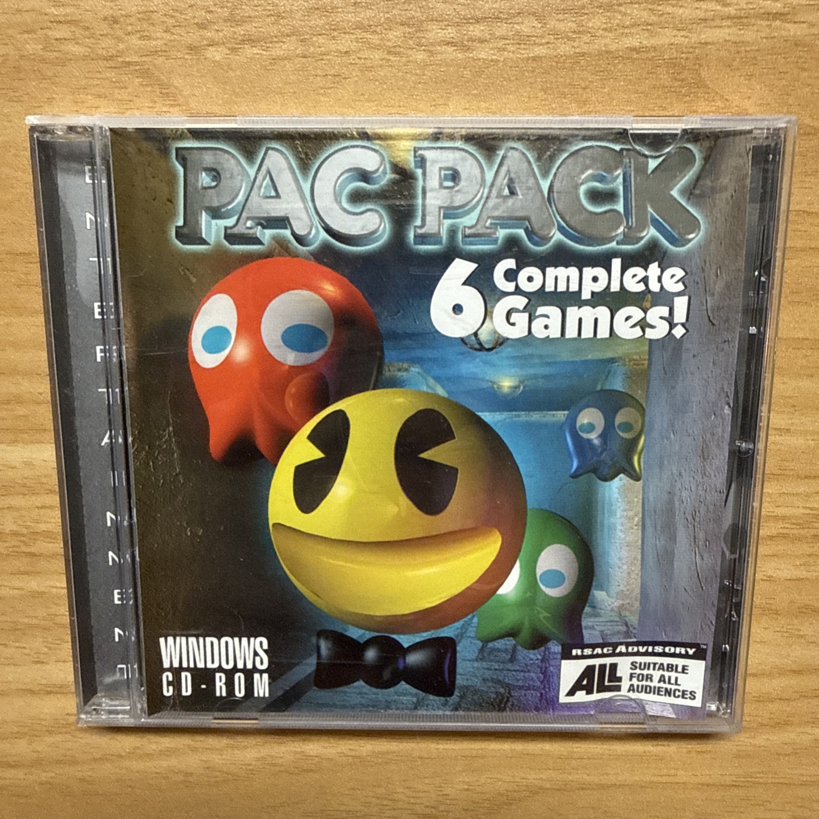 PAC Pack 6 Complete Games PC CD-ROM Windows 95/98/NT