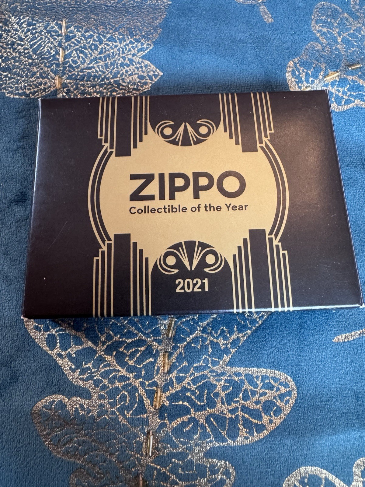 Zippo 2021 Collectible of the Year Art Deco Set, Swarovski 1062/5000