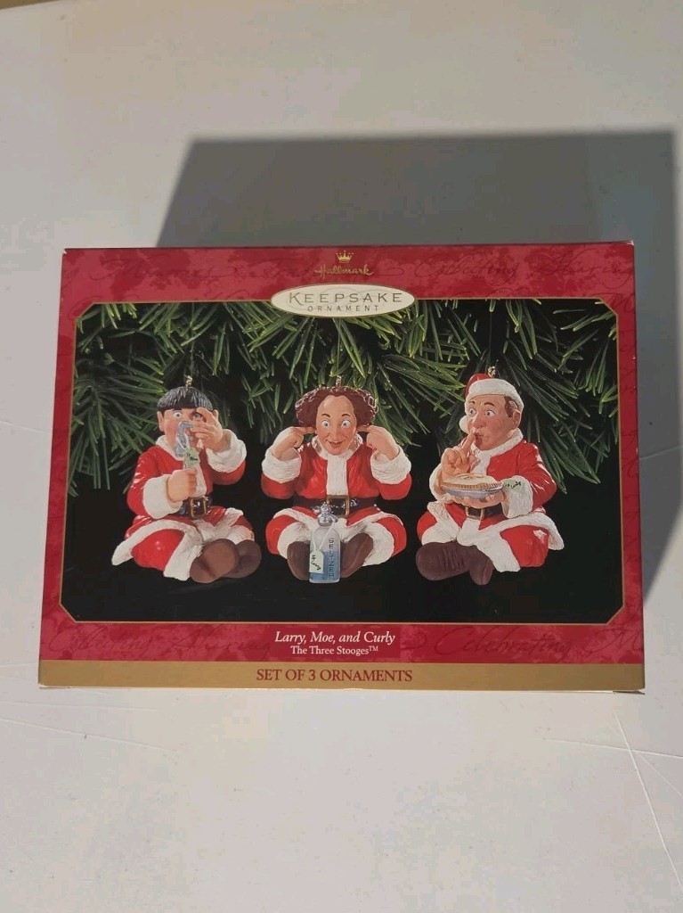1999 Hallmark Keepsake Ornament Three Stooges \