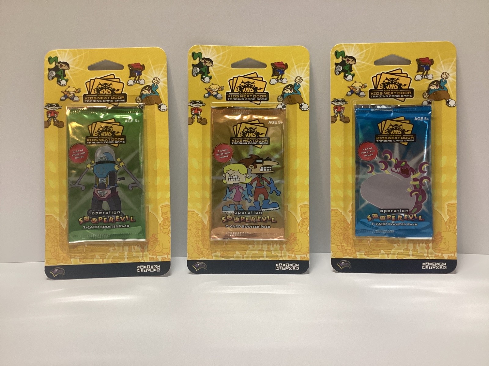2005 Codename: Kids next door series 2 sealed blister pack (SooperEvil)