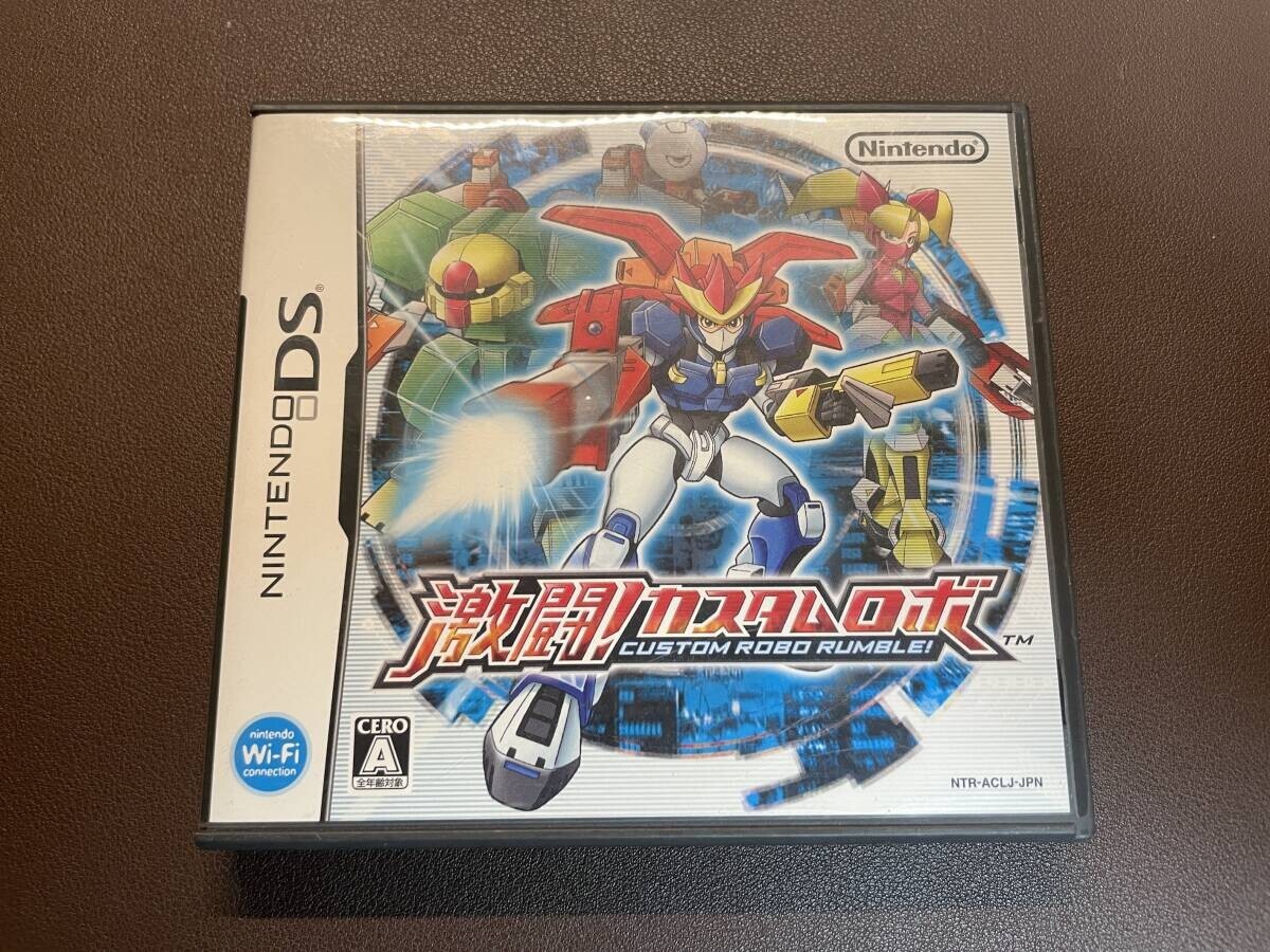 USED Nintendo DS Custom Robo Arena Rumble Japan