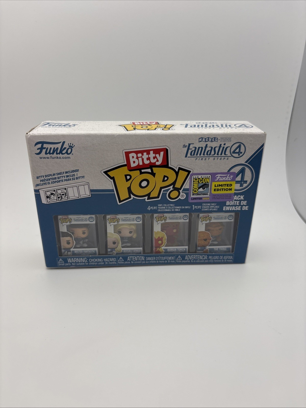 Funko Bitty Pop Fantastic Four 2025 SDCC First Steps Official Exclusive