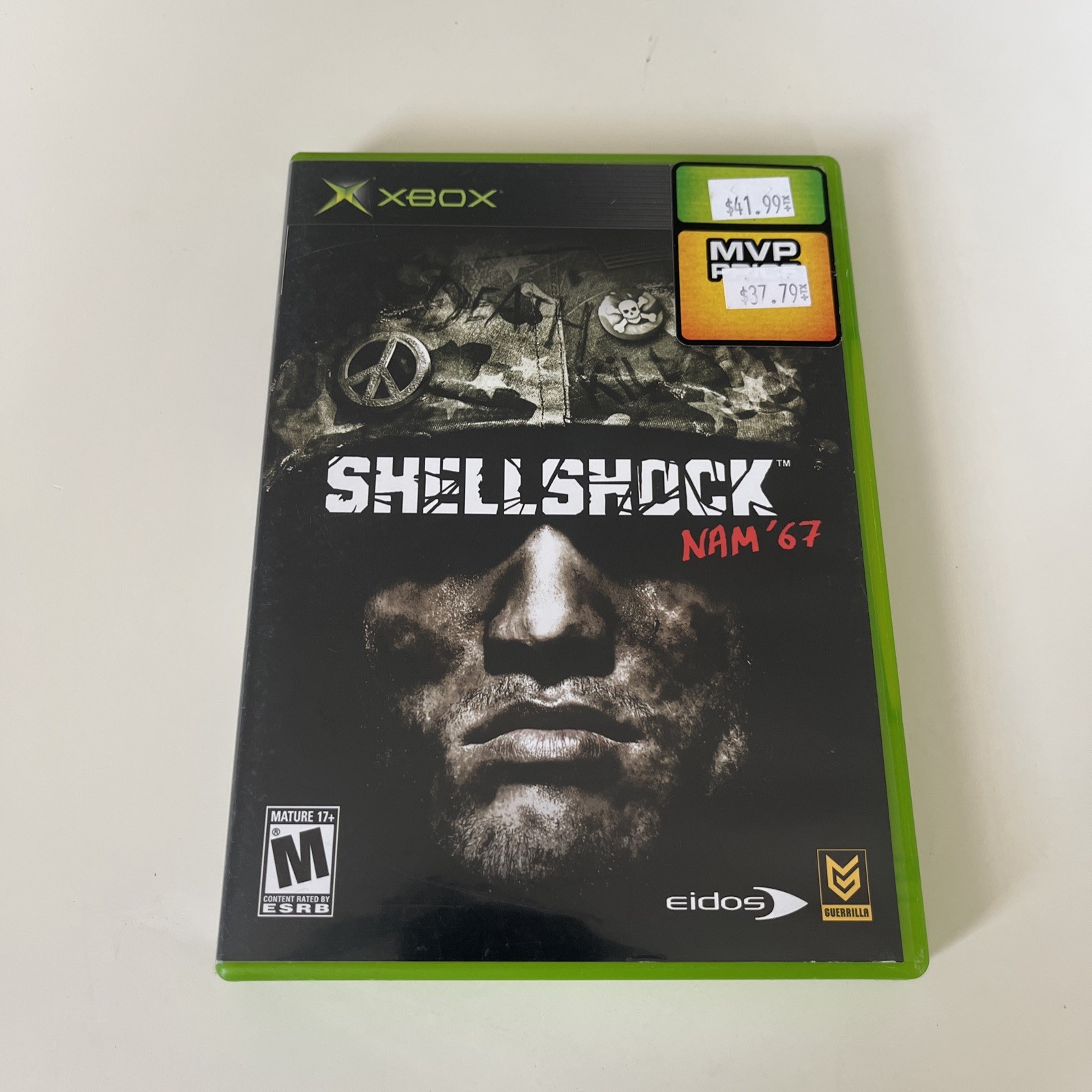 Shellshock Nam 67 Microsoft Xbox Complete w/ Manual Fast Shipping