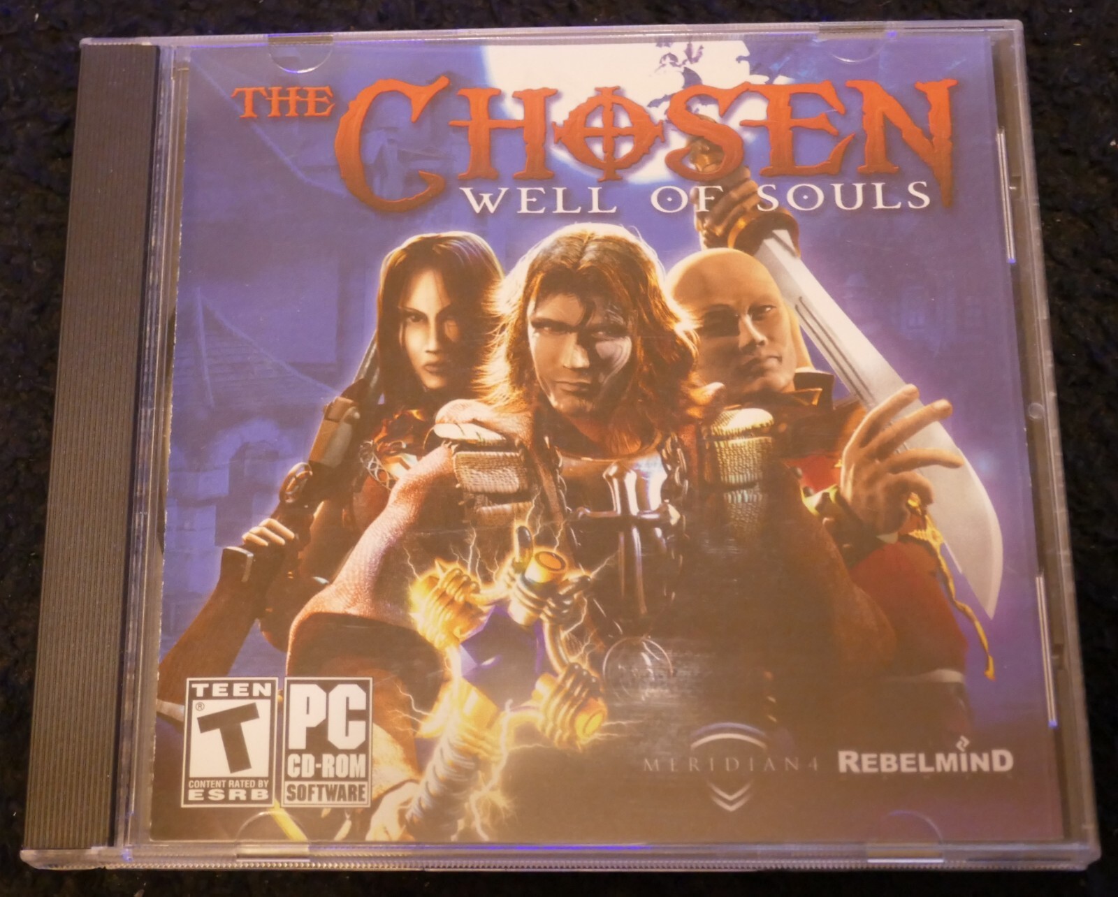 CHOSEN WELL OF SOULS PC CD-ROM/Meridia4 Inc 2007/With Manual/Excellent Shape