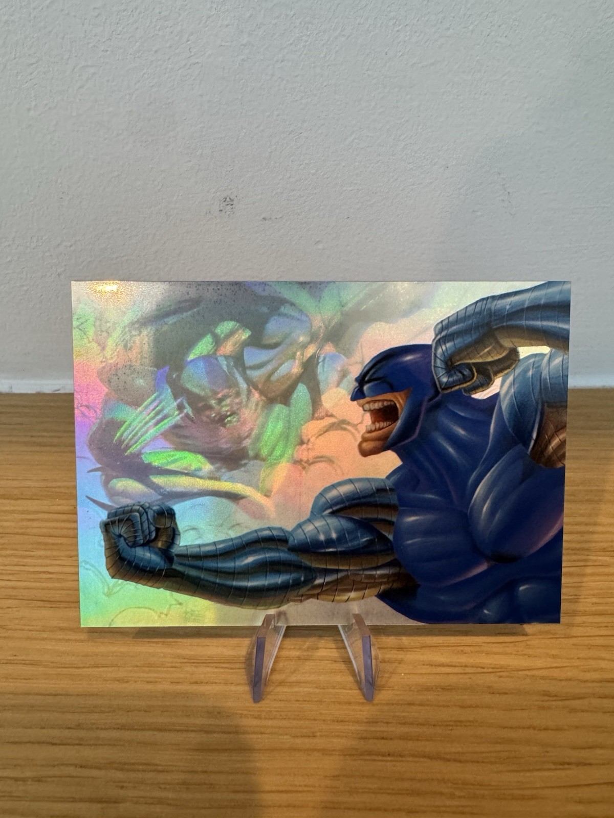 1995 Flair Marvel Annual HoloBlast Wolverine Vs Cyber Limited #1 of 12