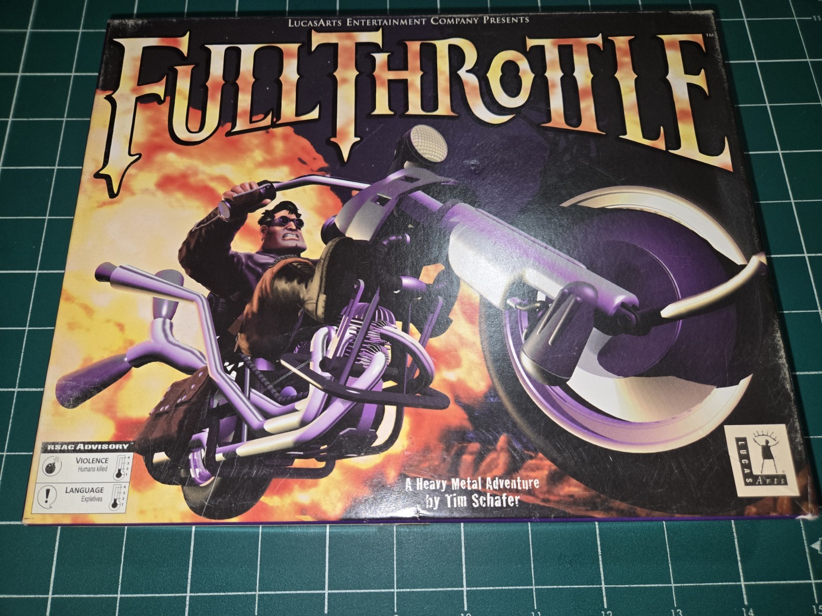 Full Throttle (PC, CD-ROM) With Manuals & Sealed Disc