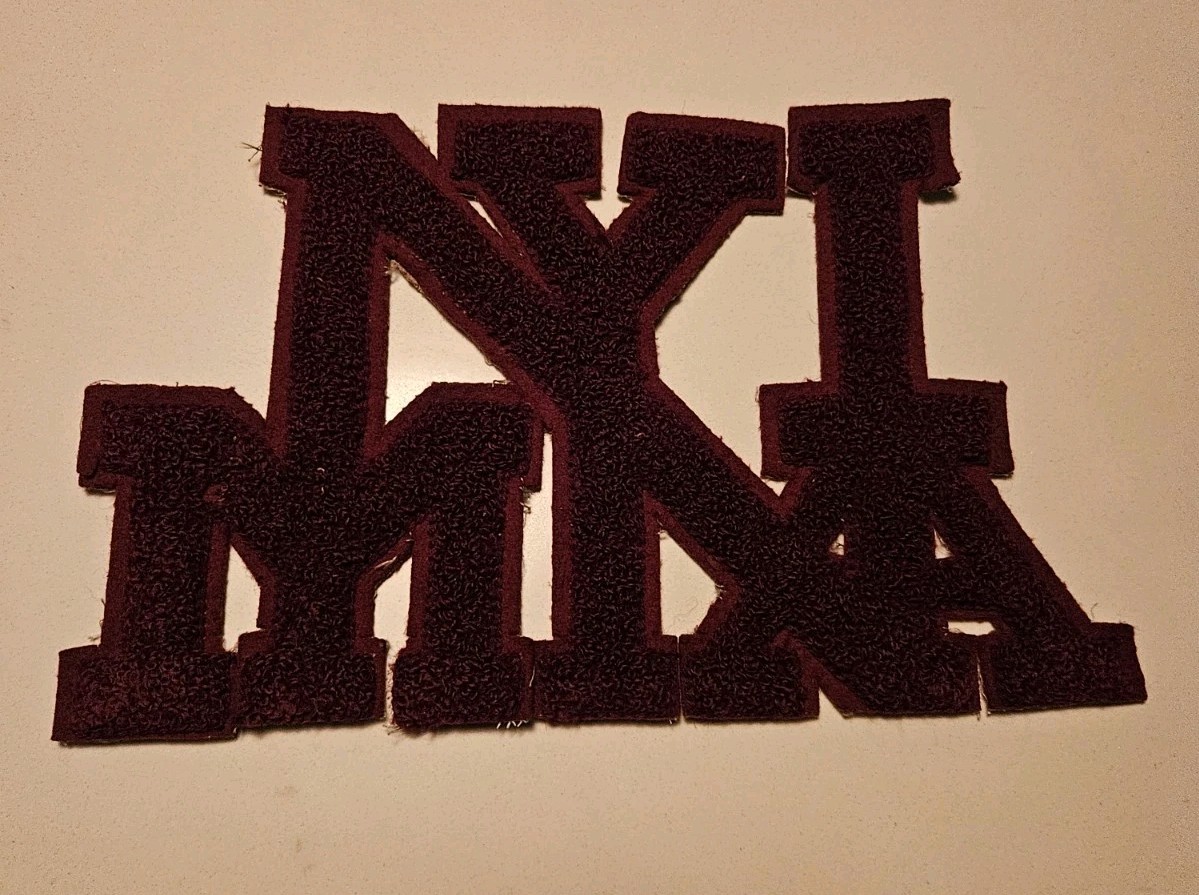 NEW YORK MILITARY ACADEMY Vintage 40s 50s Lettermen\'s Jacket Patch 