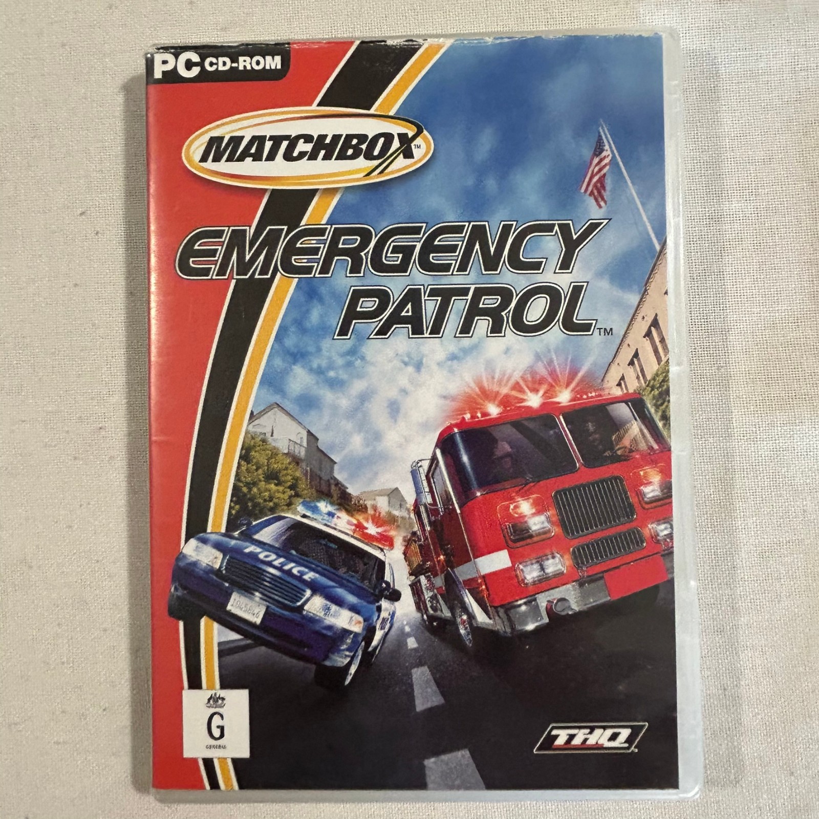 Matchbox Emergency Patrol  PC Game CD Rom 2001