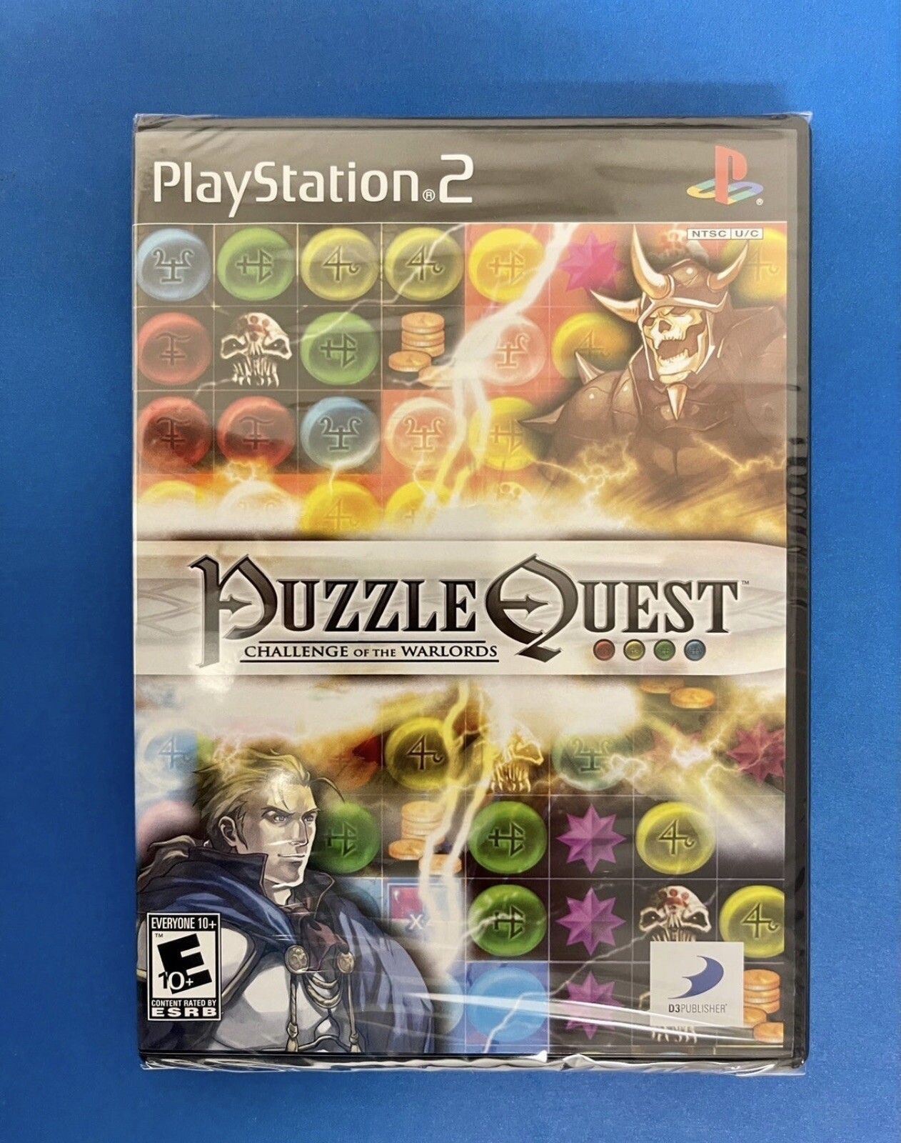 Puzzle Quest: Challenge of the Warlords (Sony PlayStation 2, 2007) Brand New PS2