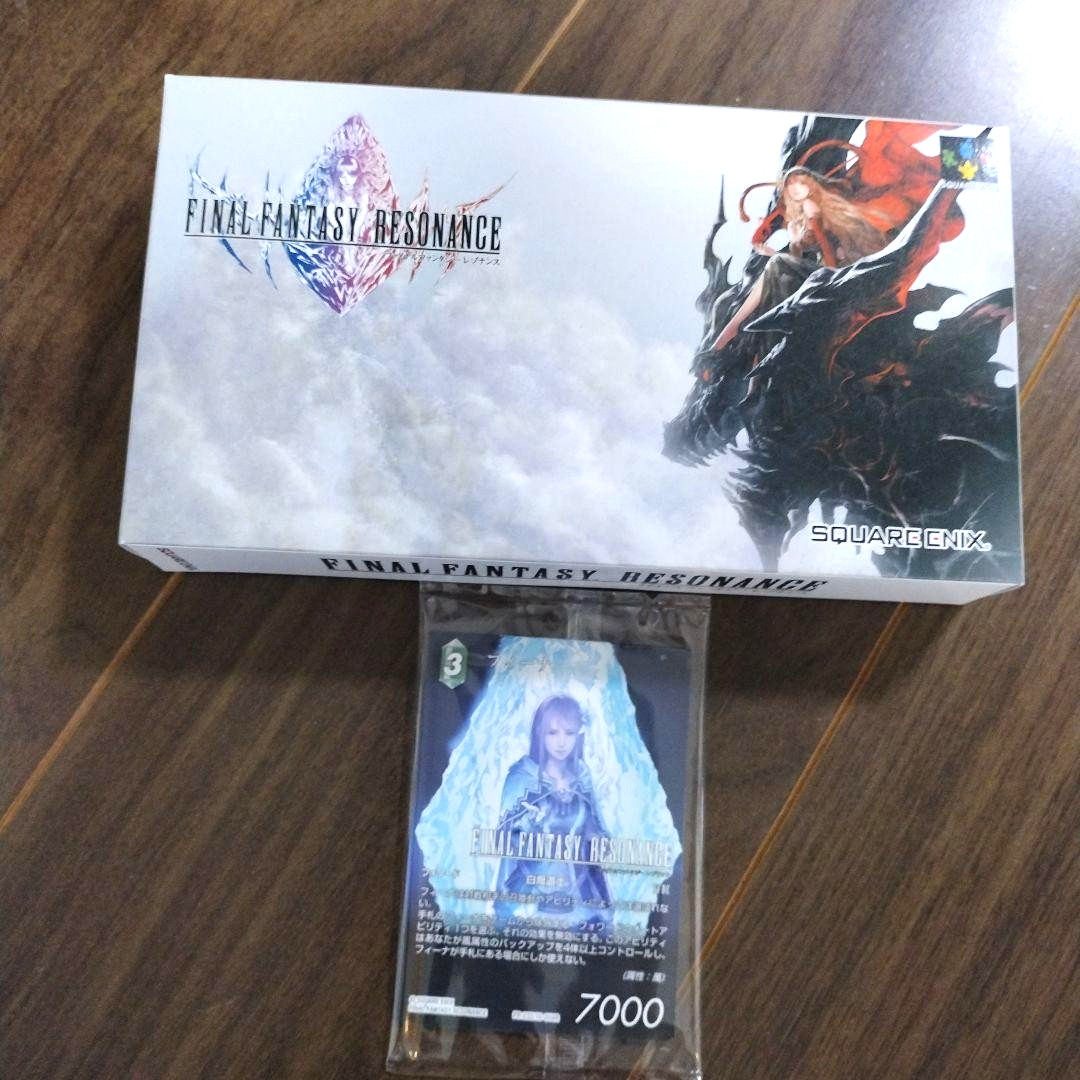 TGS2026 Final Fantasy Resonance BOX & Fina Card Novelty Set Japan Limited Rare