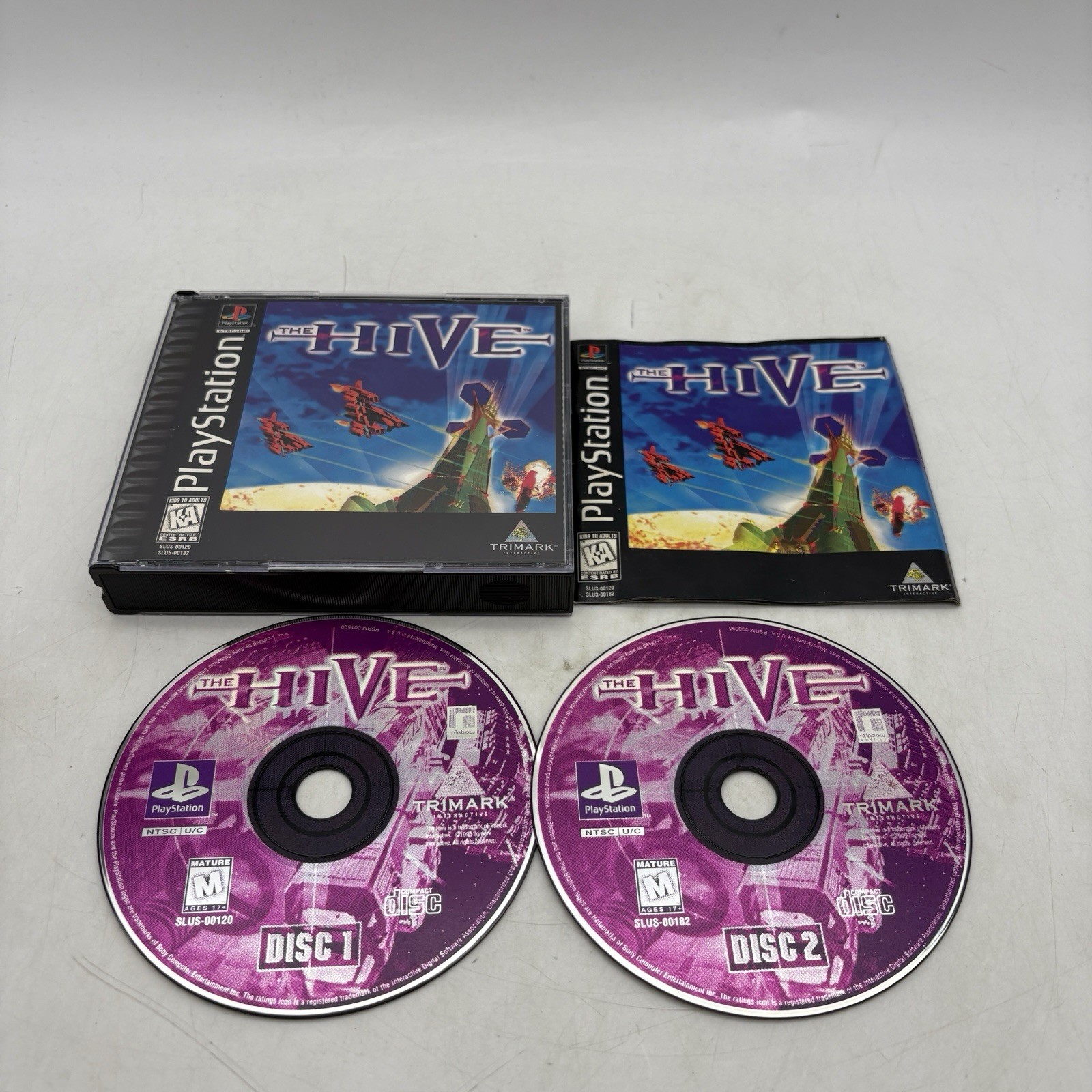 The Hive Sony PlayStation 1 PS1 Complete w/ Manual CIB Tested