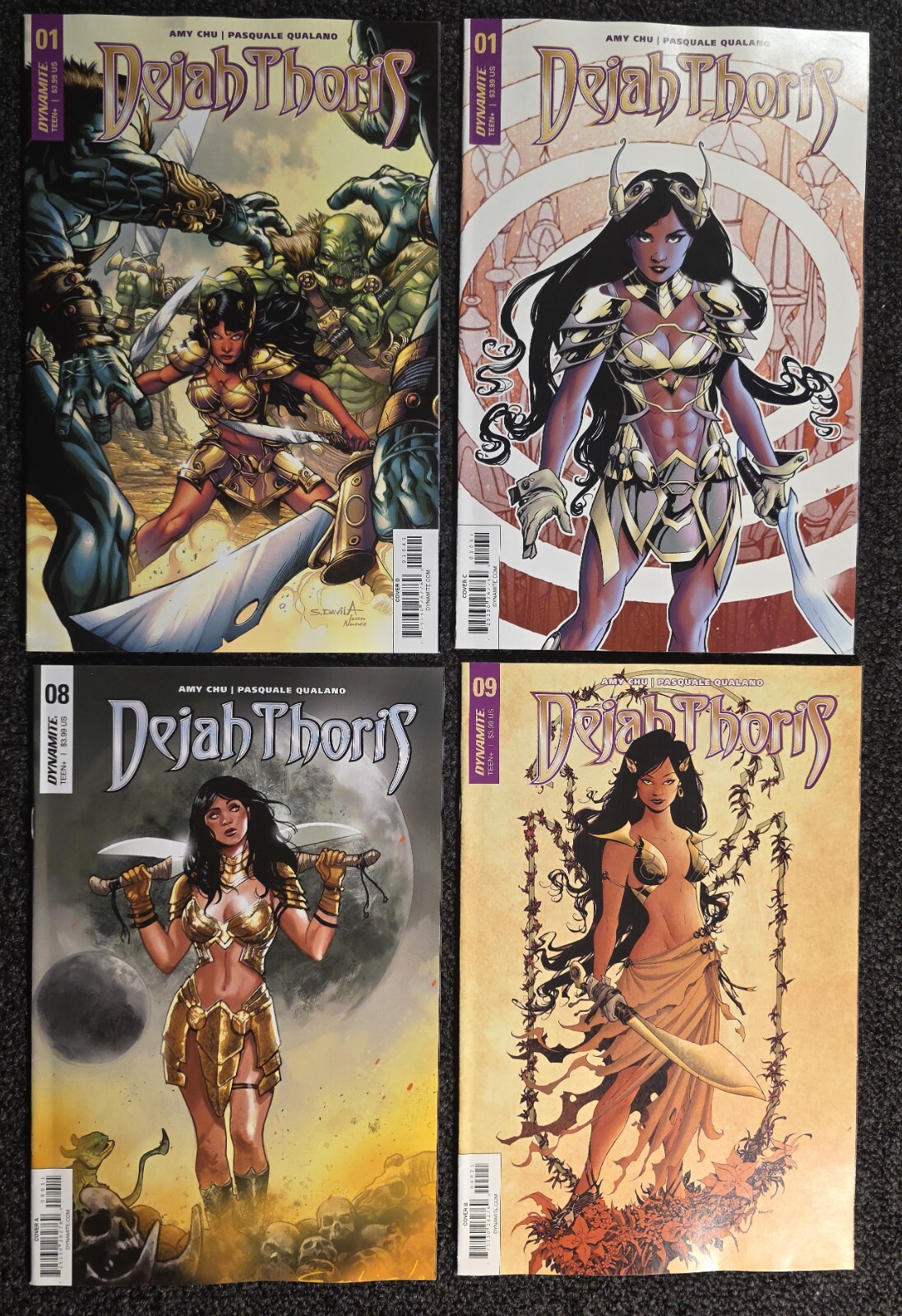 DEJAH THORIS 1 8 9 LOT Mike McKone Diego Galindo Segio Davila Warlord Mars