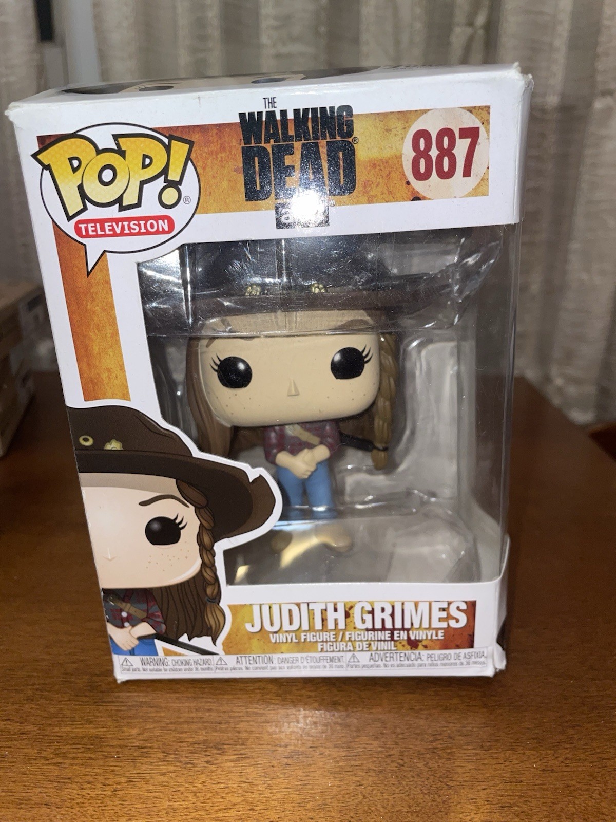 Funko Pop Vinyl: The Walking Dead Judith Grimes #887 AMC Exclusive Box Damage