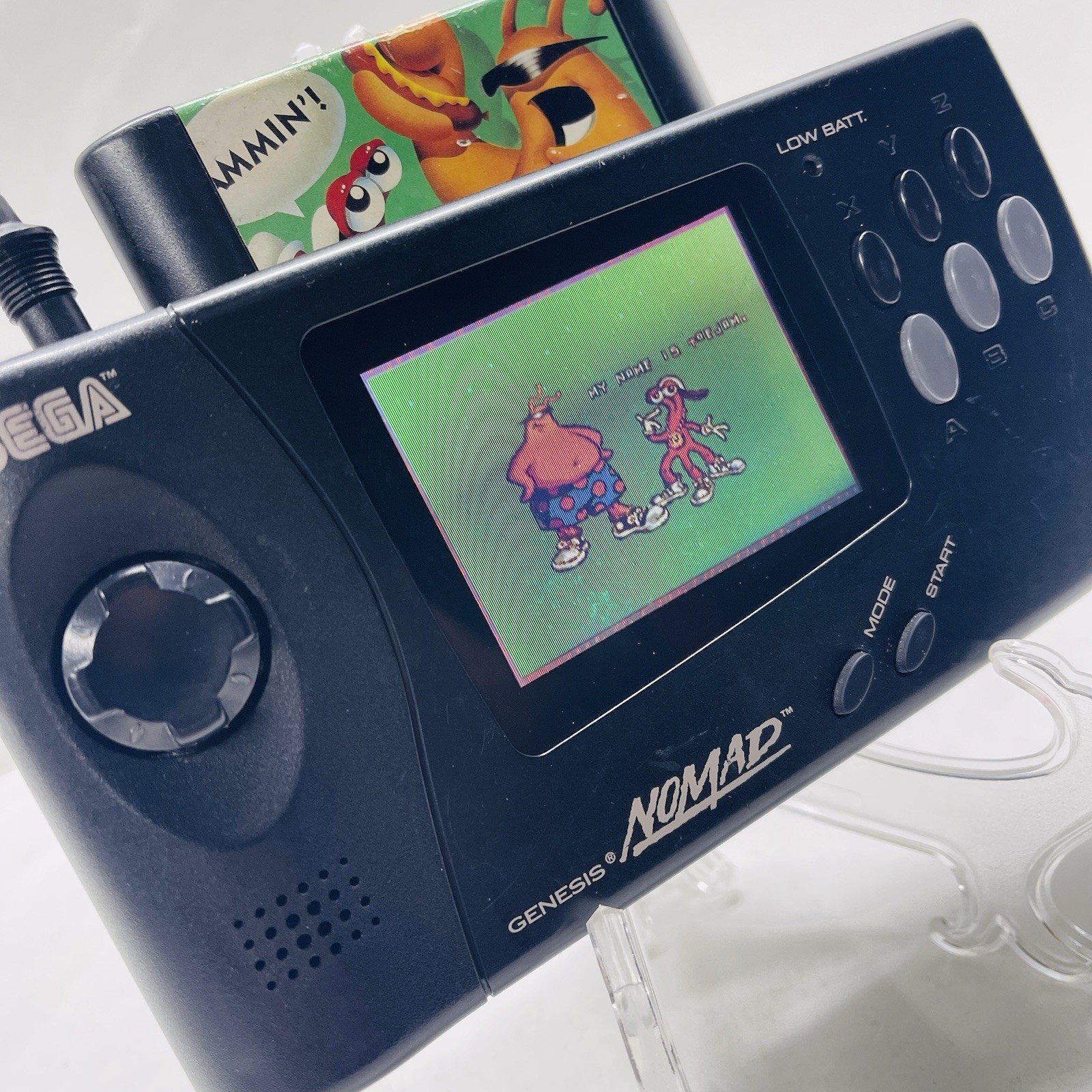 Sega Nomad Console w/ AC Adapter Portable Genesis Unit -WORKING NO GAME INCLUDED