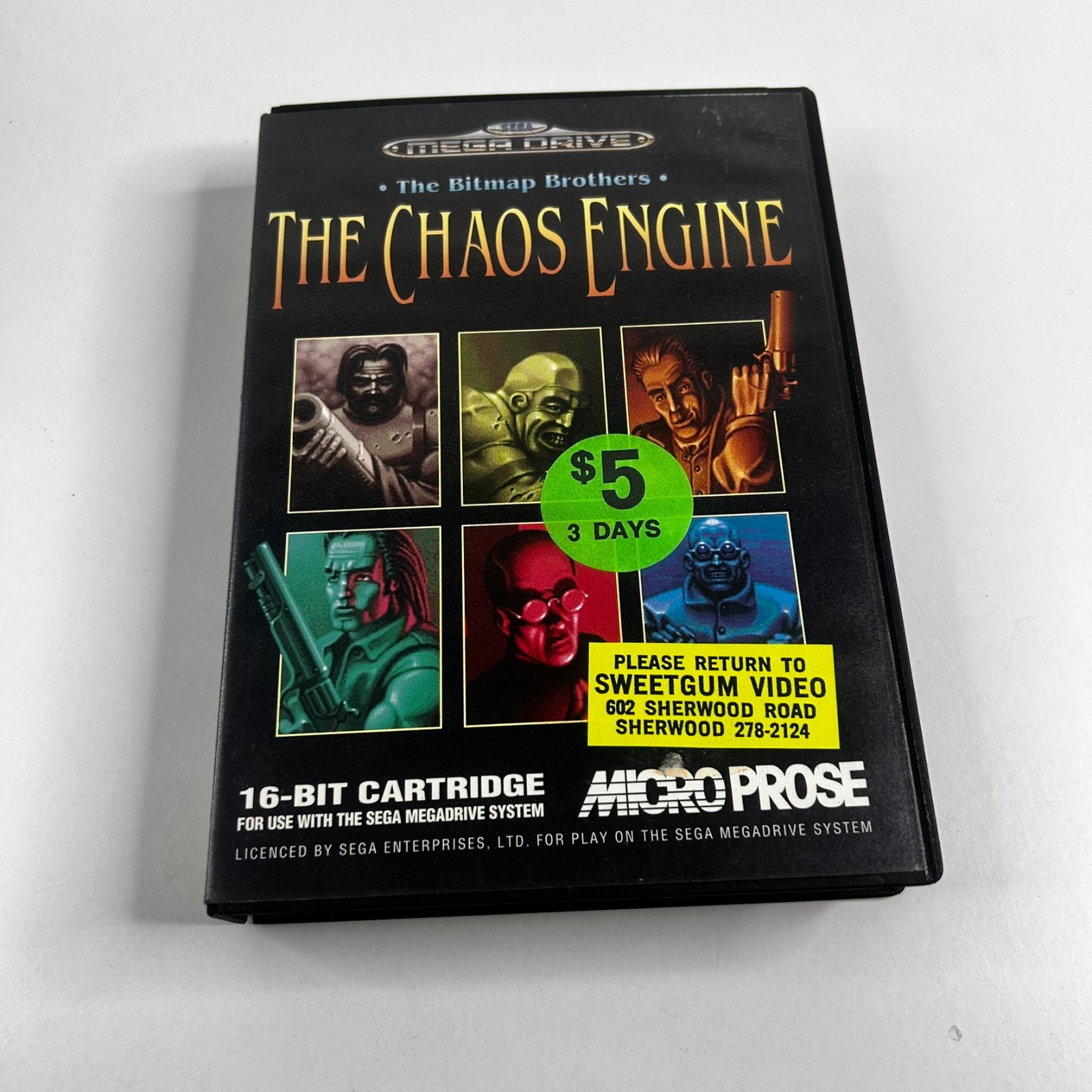 The Chaos Engine (SEGA Mega Drive, 1993 PAL) Complete With Manual CIB