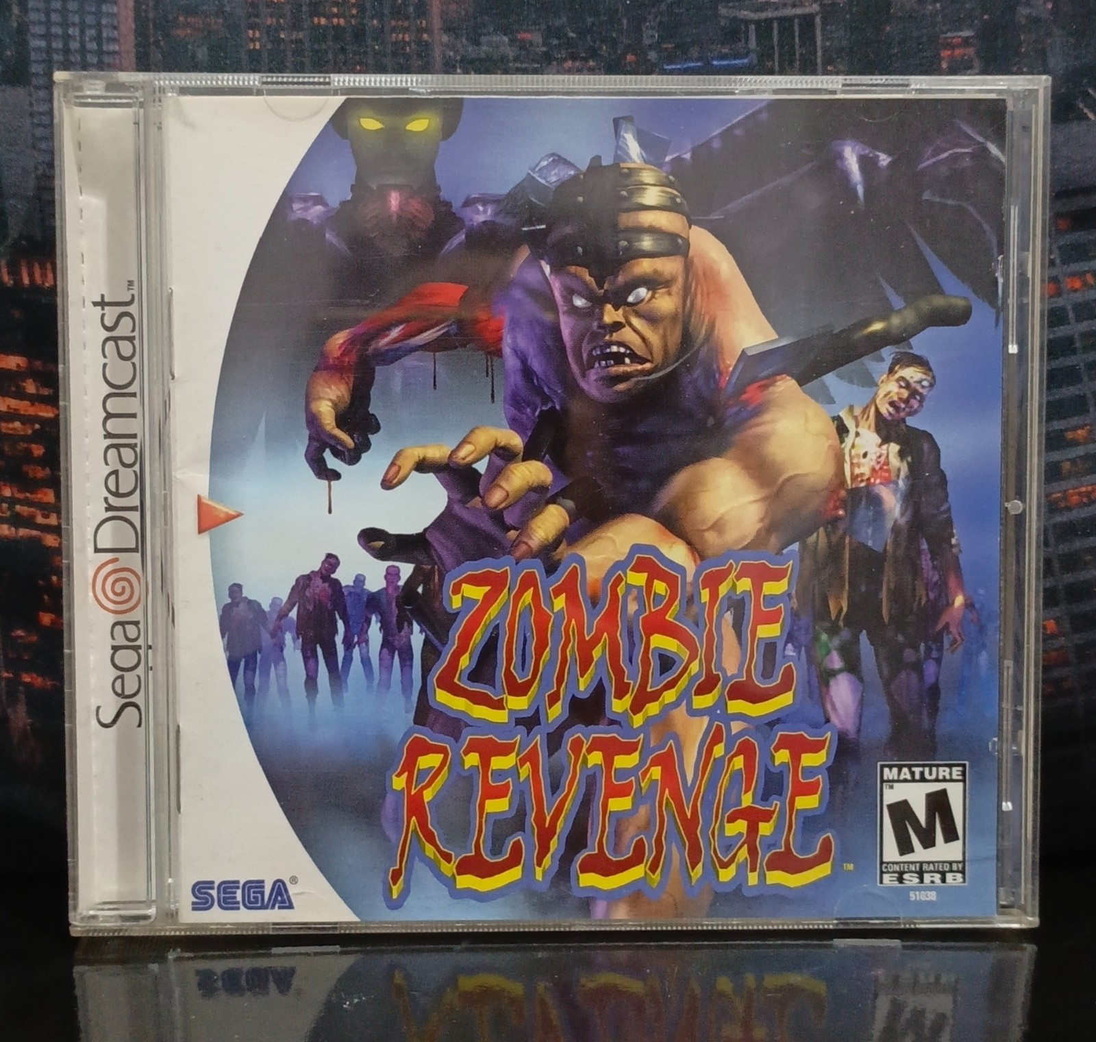 ZOMBIE REVENGE ( Sega Dreamcast, 2000 ) w/ manual book/CIB, disc CLEAN & tested