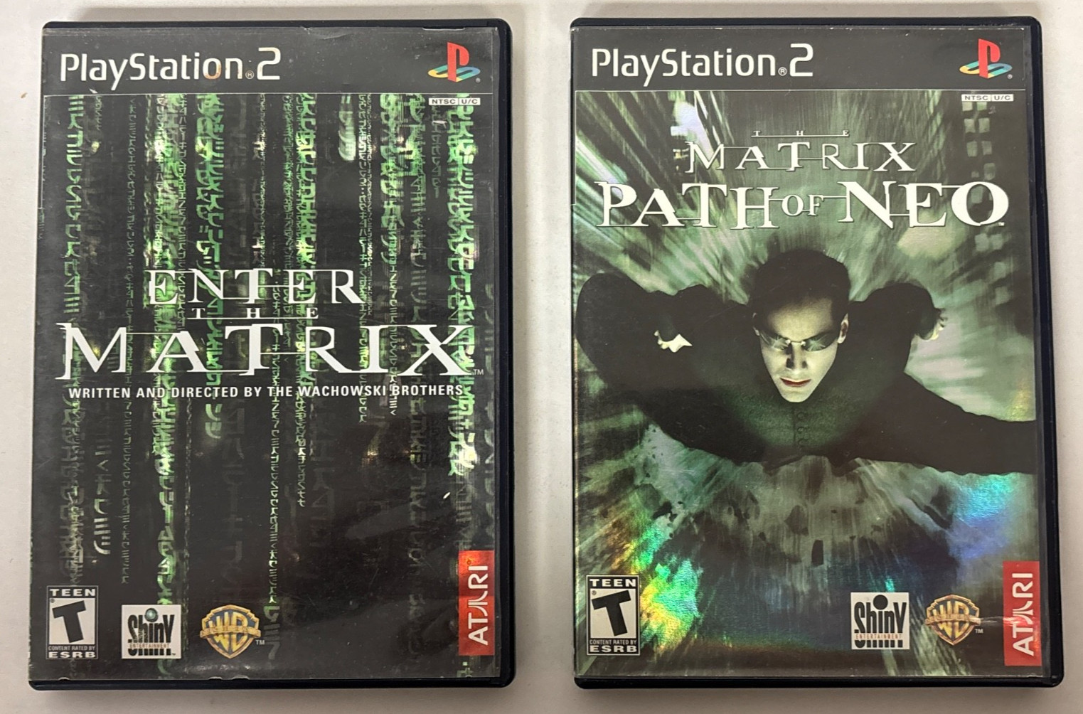Enter the Matrix & Path of the Matrix (PlayStation 2) CIB