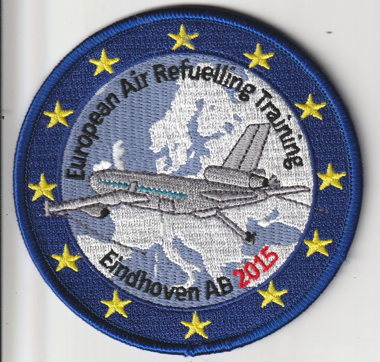 Dutch Air Force RNLAF European Air Refuelling Training  Eindhoven AB 2015 patch