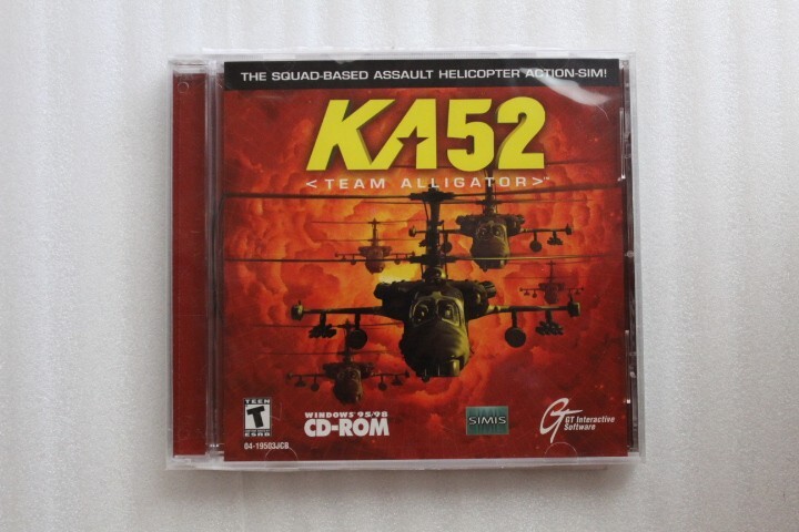 KA52 Team Alligator PC Helicopter CD-ROM Windows 95 98