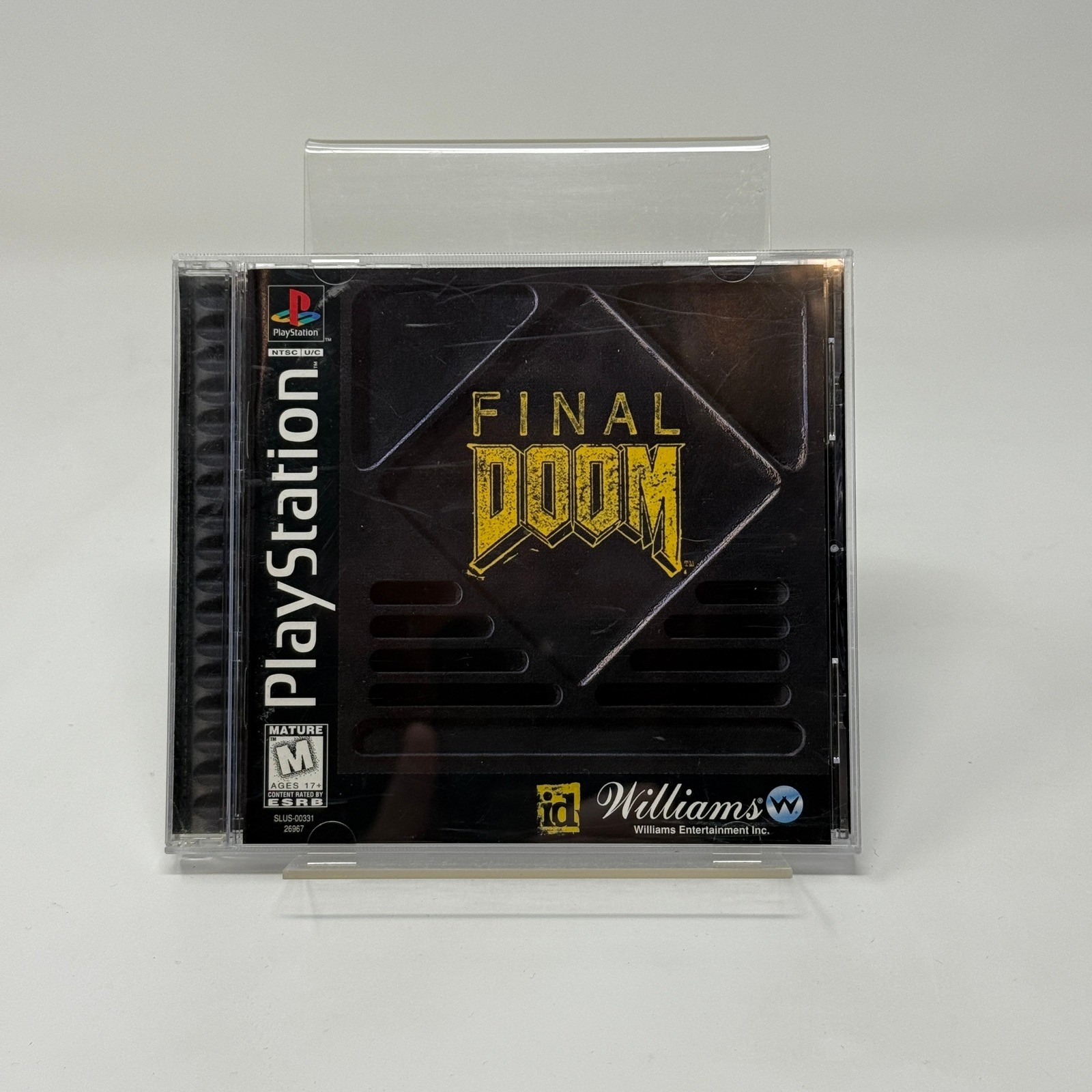 Final Doom Sony PlayStation 1 PS1 1996 Williams id Software SLUS-00331