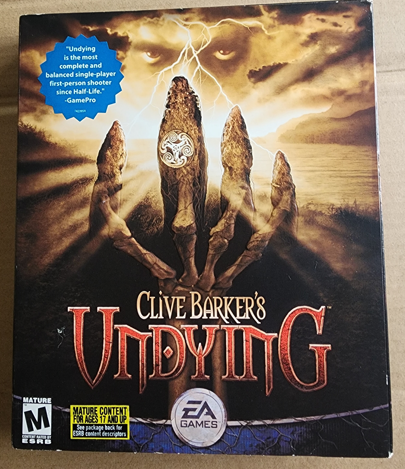 Clive Barker's Undying (2001) PC Big Box NEW FACTORY SEALED Gothic Horror FPS