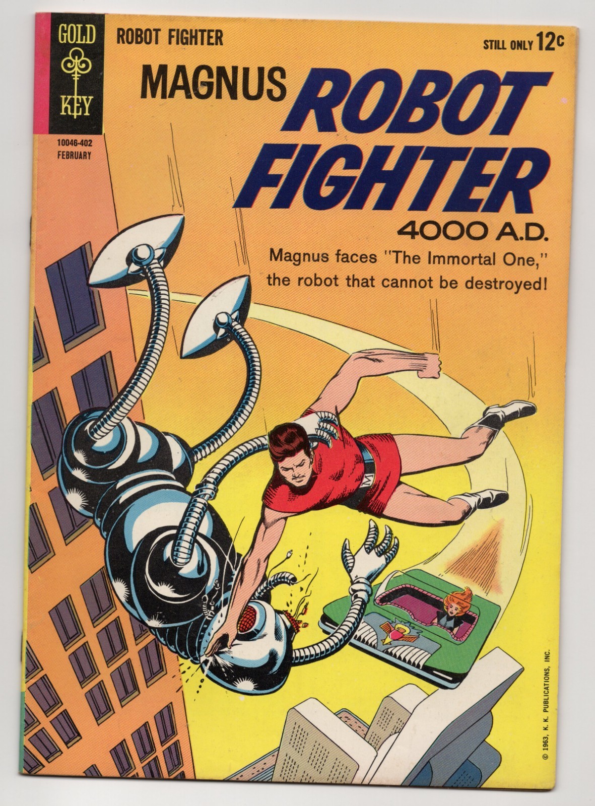 MAGNUS ROBOT FIGHTER # 5    7.0    FINE / VERY FINE