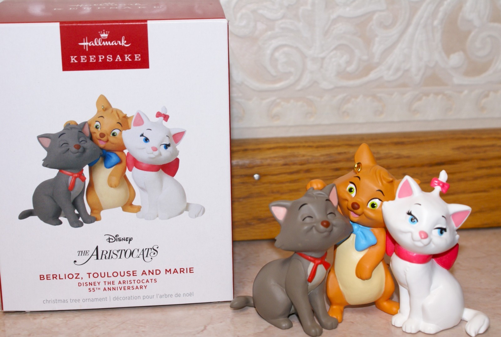 2025 Hallmark Keepsake Aristocats Kittens Berlioz Toulouse Marie Disney Ornament