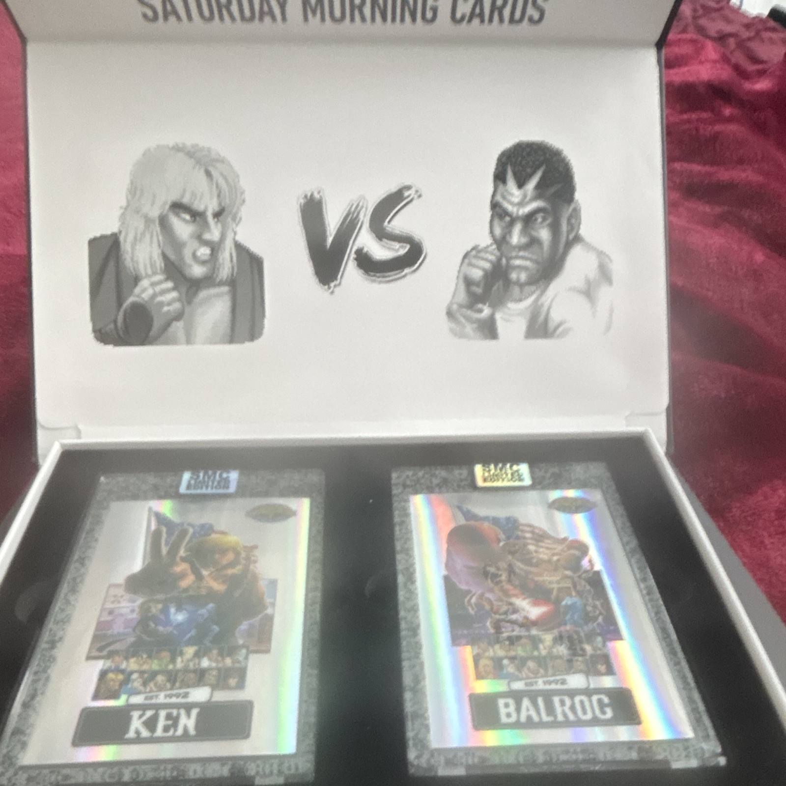 Capcom Street Fighter II ChampionEdition SMC Silver Variant LE Ken Balrog 96/100