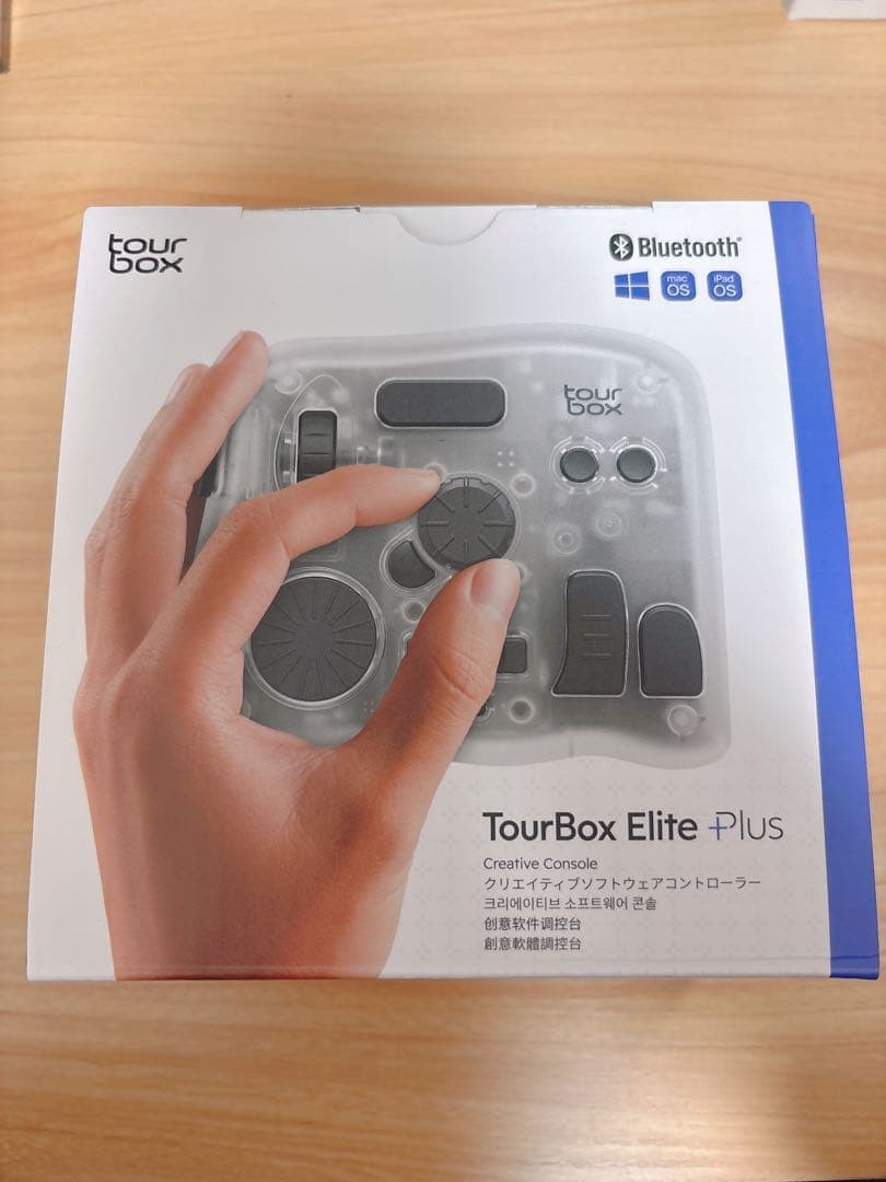 Used TourBox Elite Plus iPad Drawing Bluetooth Controller