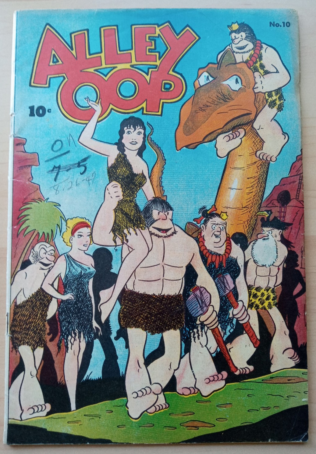 Alley Oop #10 September 1947 (Standard/Pines) V.T. Hamlin stories and art