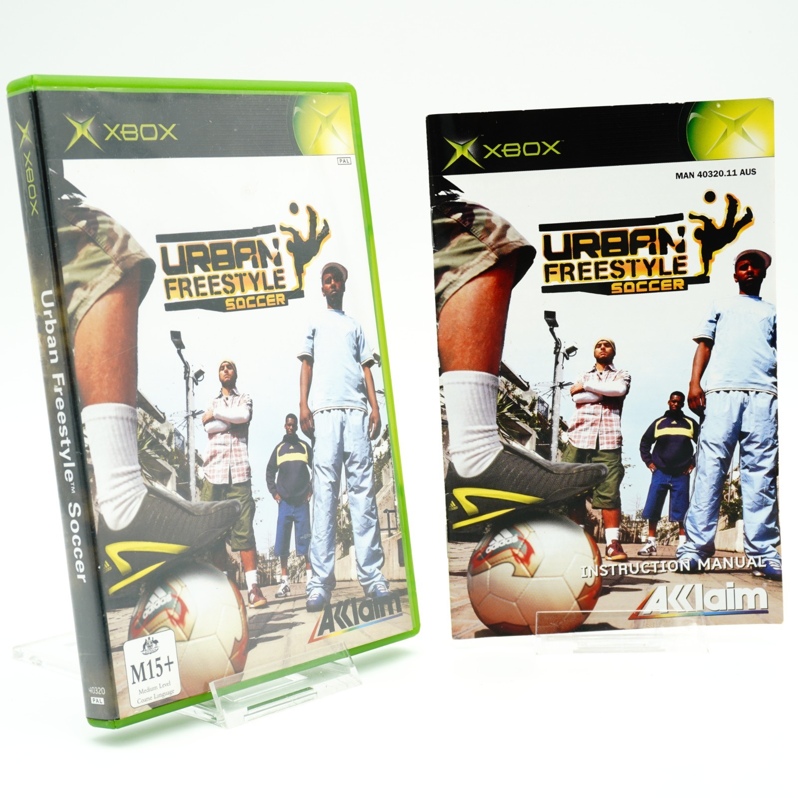 Urban Freestyle Soccer Xbox 2003 – CIB w/ Manual, Sports – Good Condition