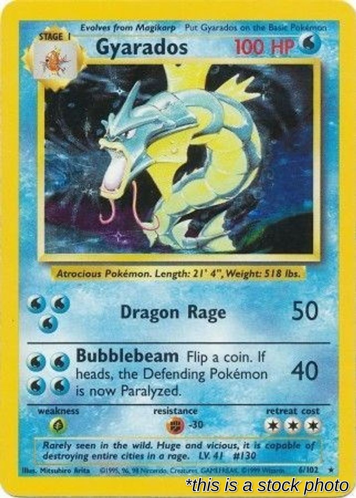 Gyarados Holofoil [BS - 006/102]